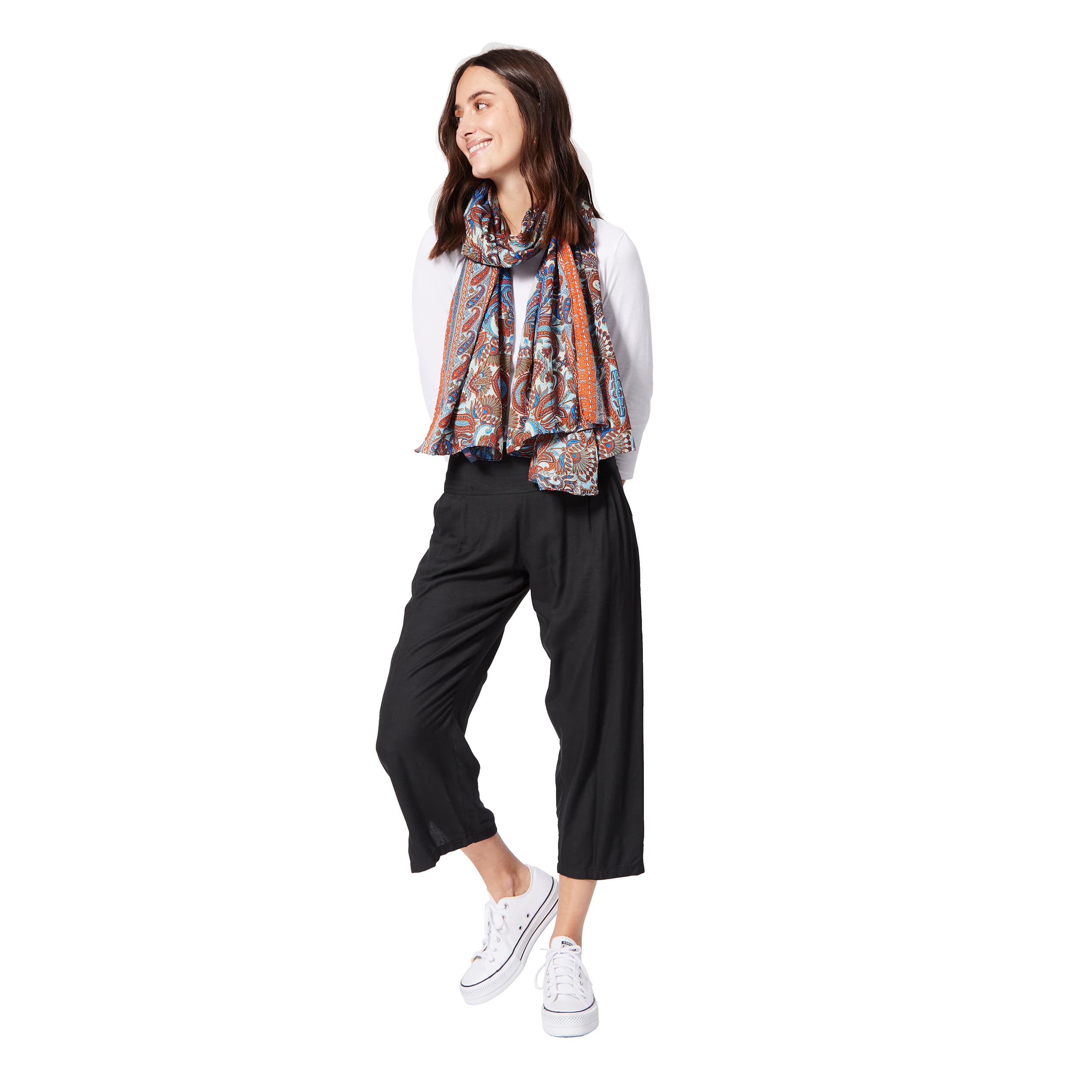 Foulard été Mansoor - 100% polyester - Akoustik Online