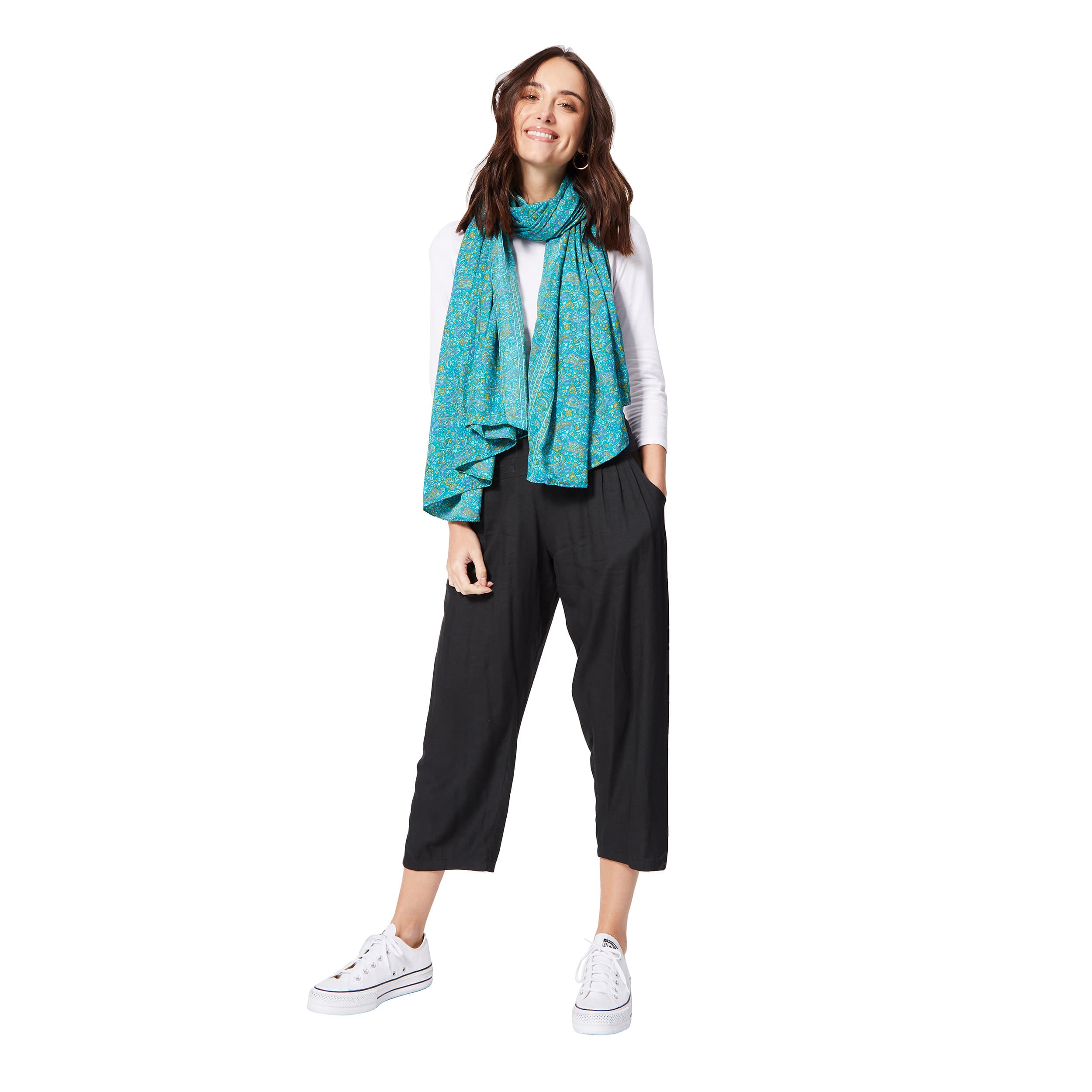 Foulard été Jacinto - 100% polyester - Akoustik Online