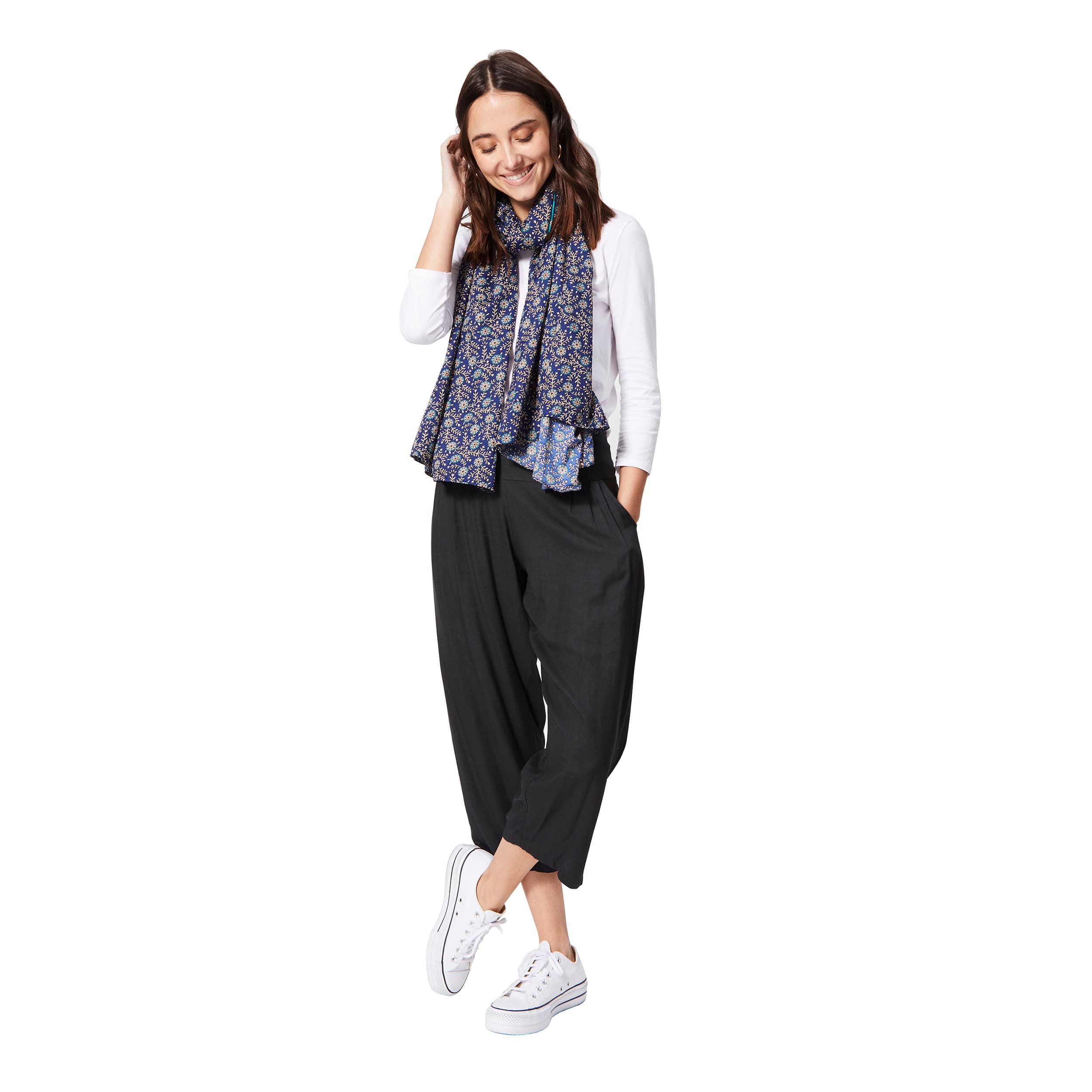 Foulard été Hisham - 100% polyester - Akoustik Online
