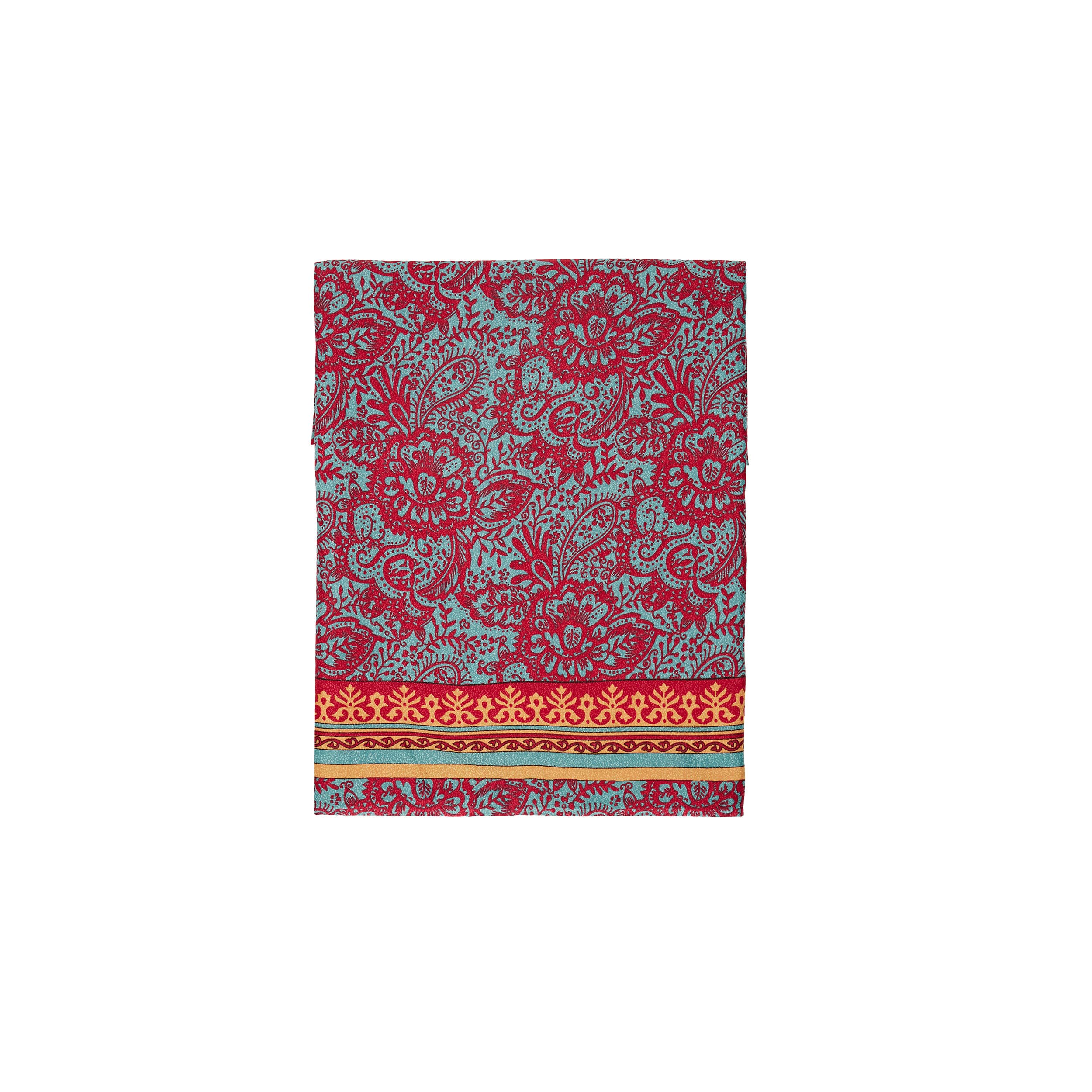 Foulard été Sìneag - 100% polyester - vert, bordeaux - Akoustik Online