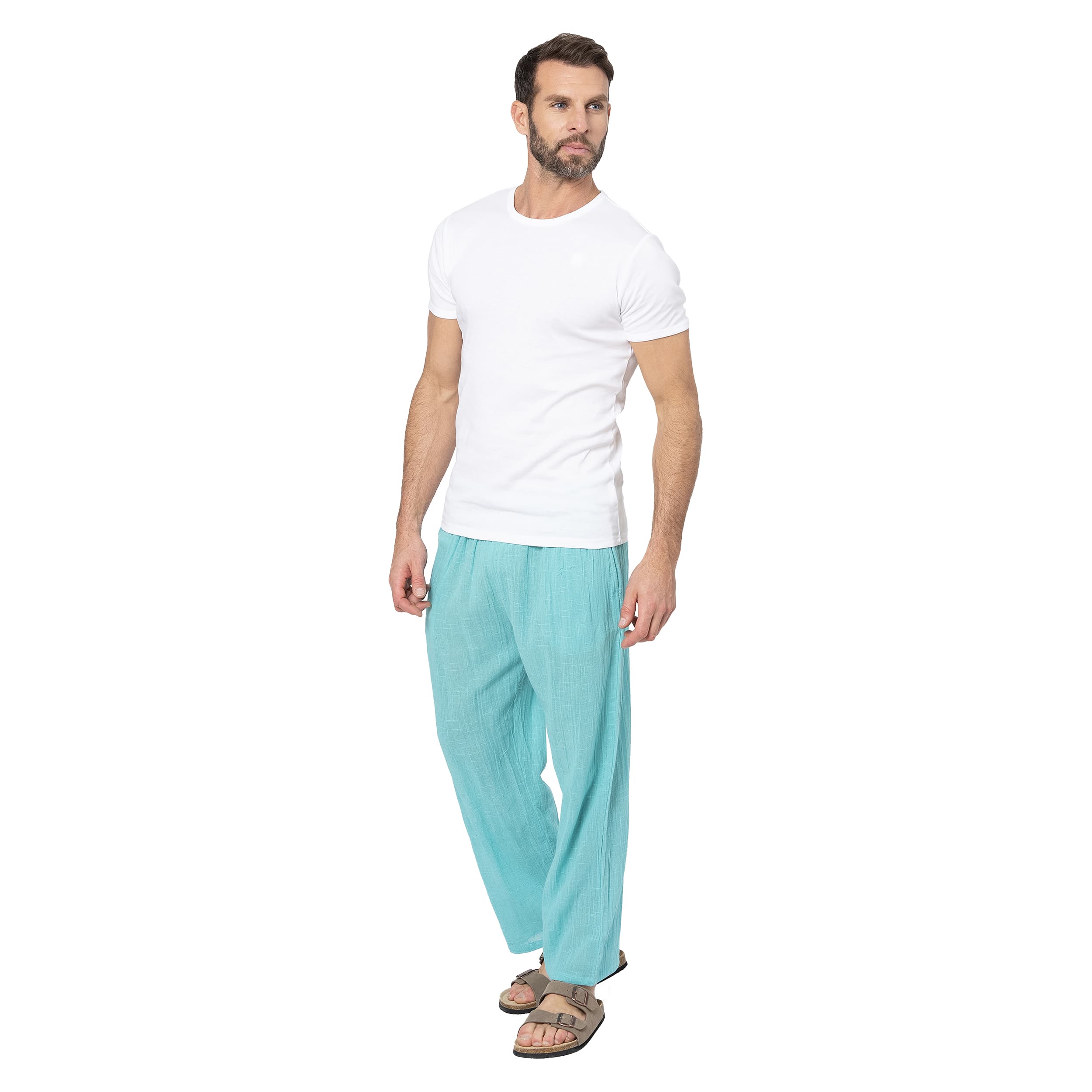Pantalon été long Prudentius - 100% coton - Akoustik Online