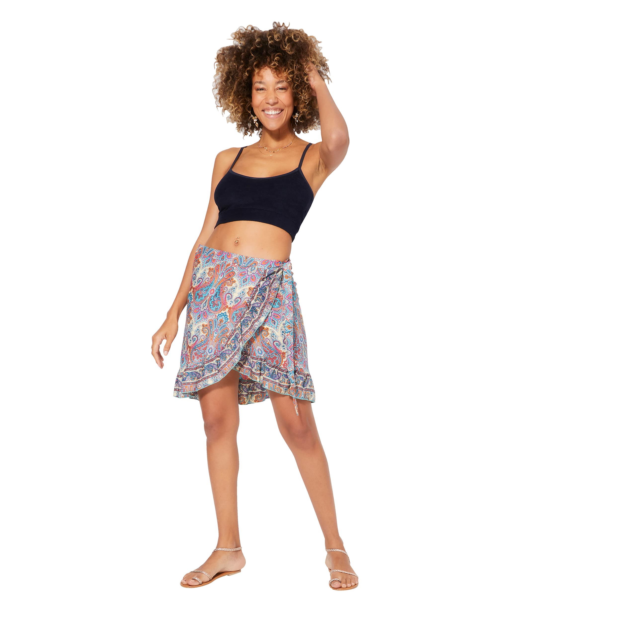 Jupe été courte Luella - 100% polyester - Akoustik Online