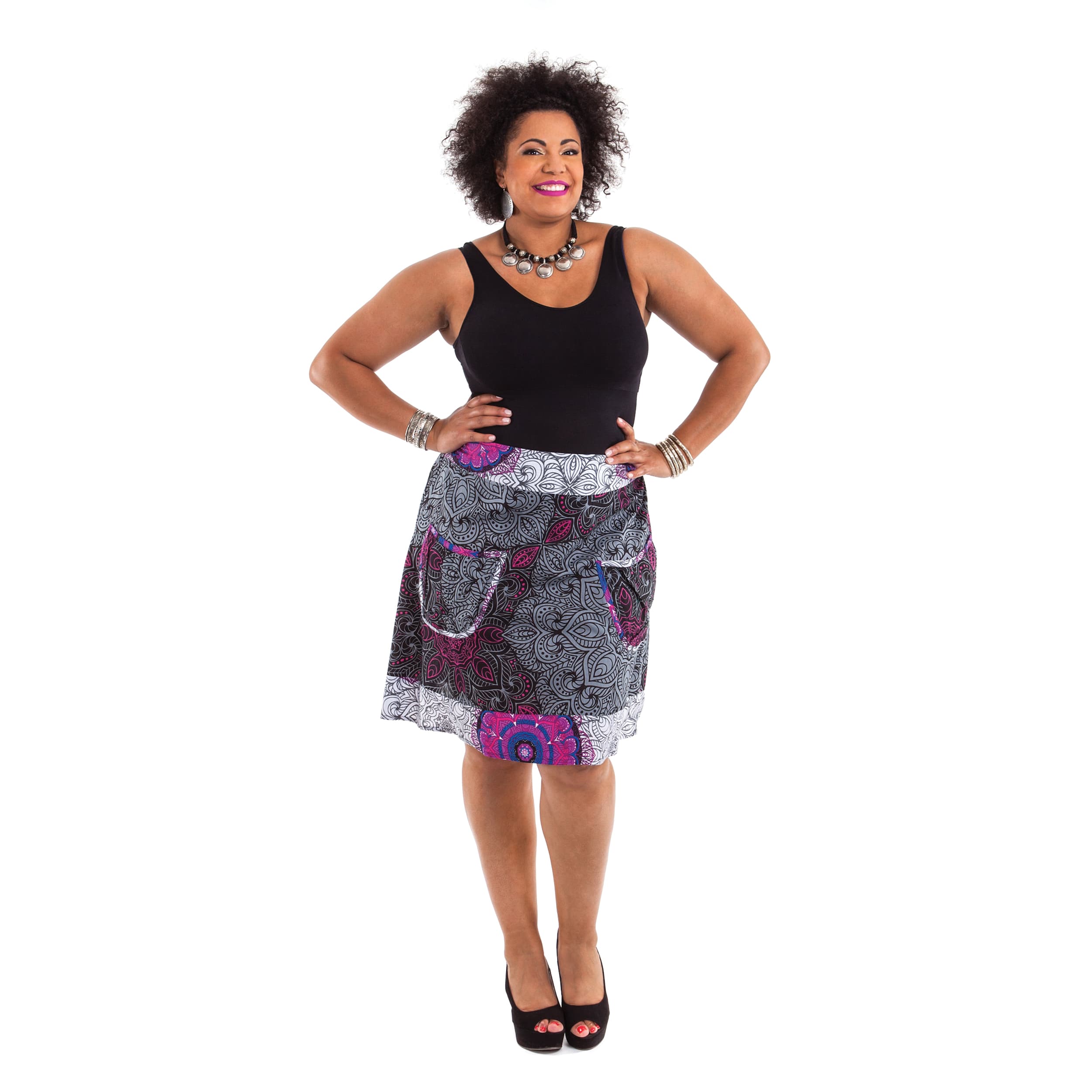 Jupe été Siwan - 100% coton - Petit Prix ! - Akoustik Online