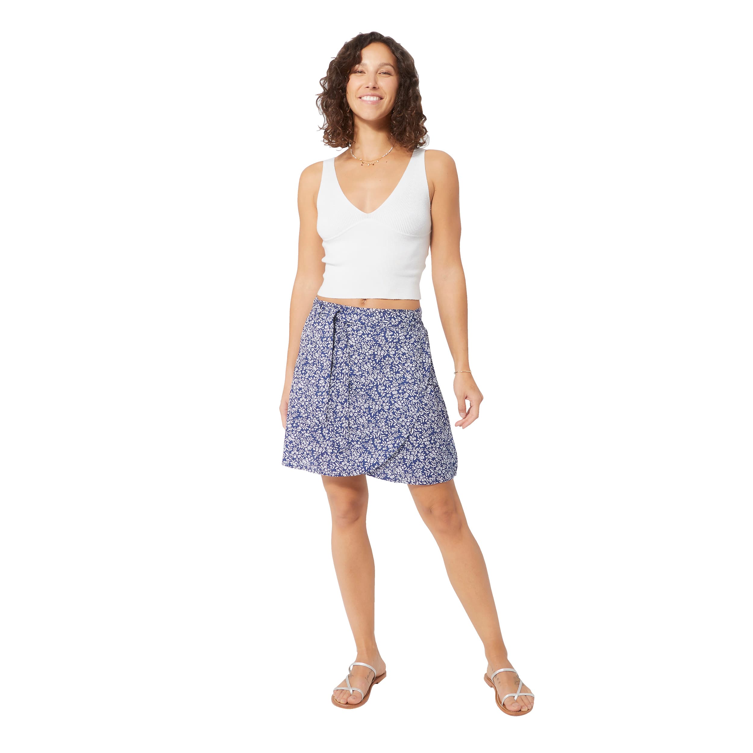 Jupe été courte Alasdair - 100% viscose - Akoustik Online