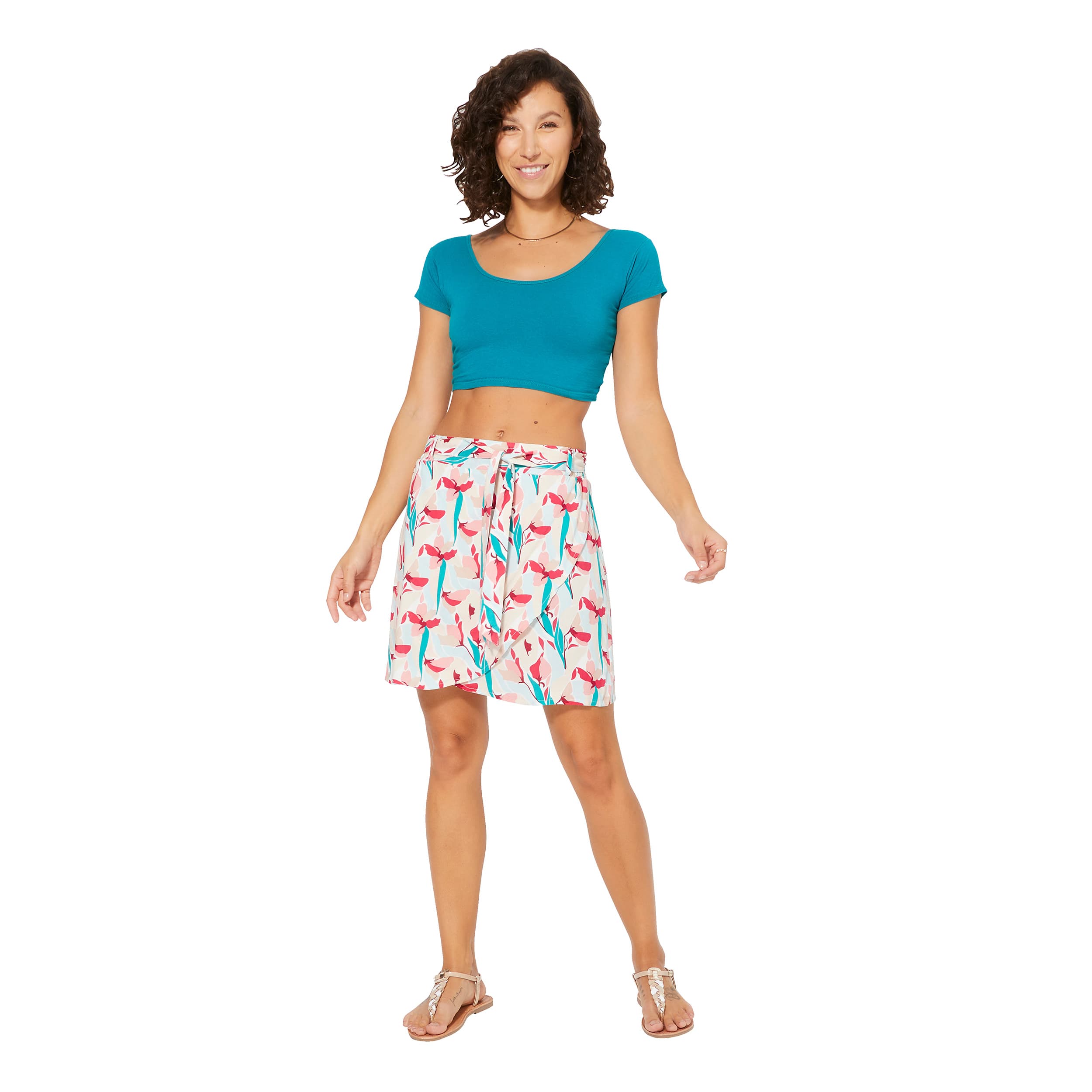 Jupe été courte Alastar - 100% viscose - Akoustik Online