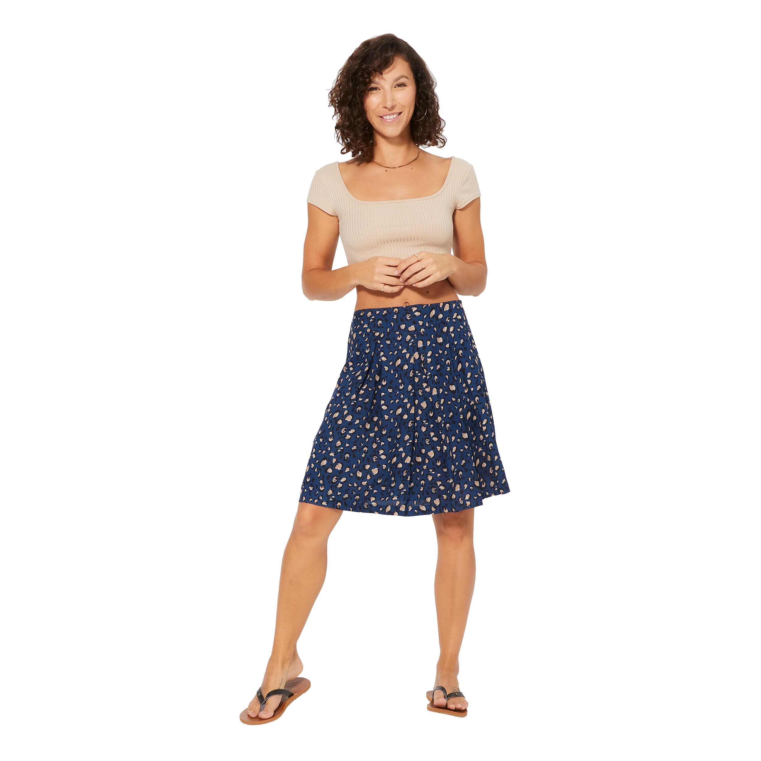 Jupe été courte Shai - 100% viscose - Akoustik Online