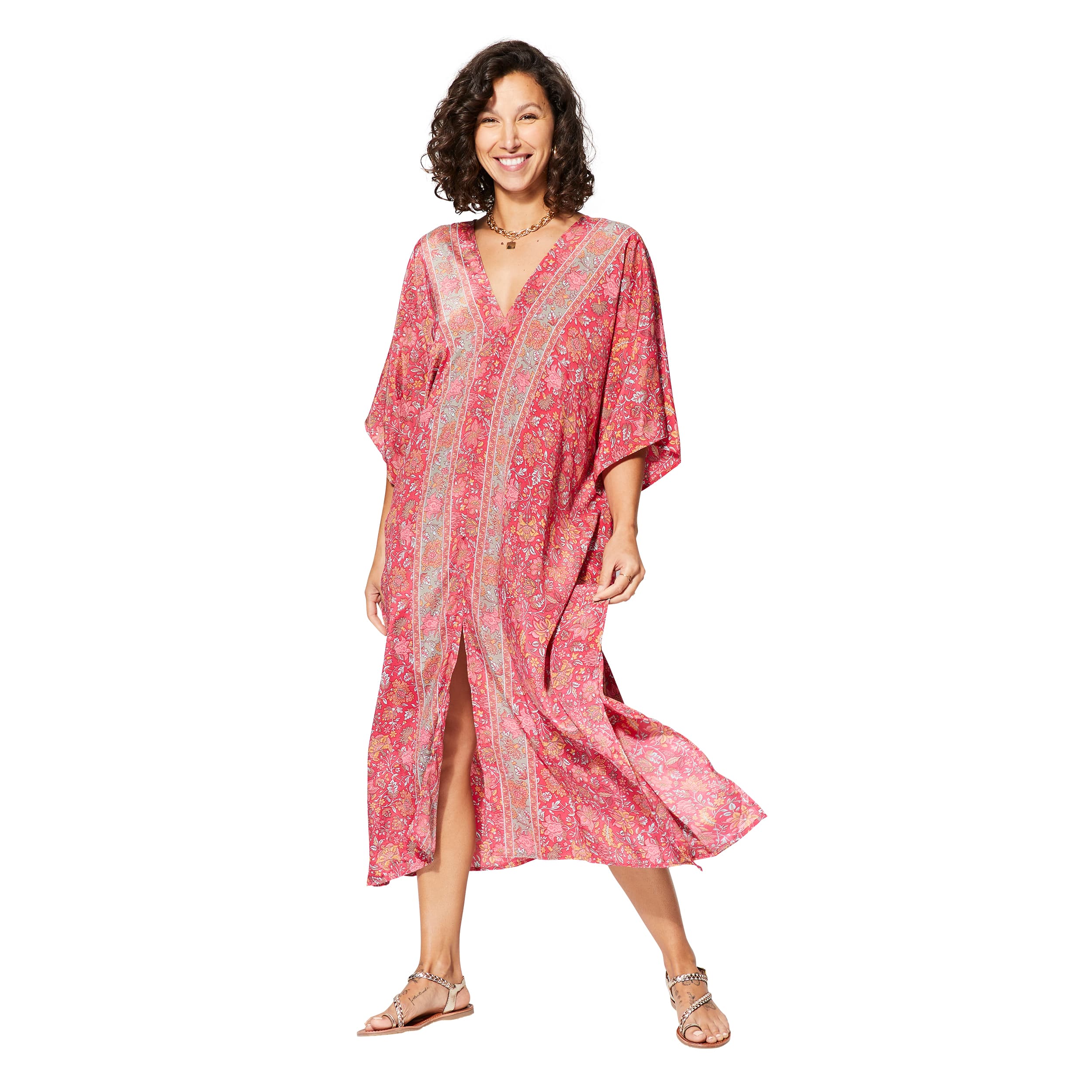 Kaftan été mi-long manches 3/4 Zinaida - Akoustik Online