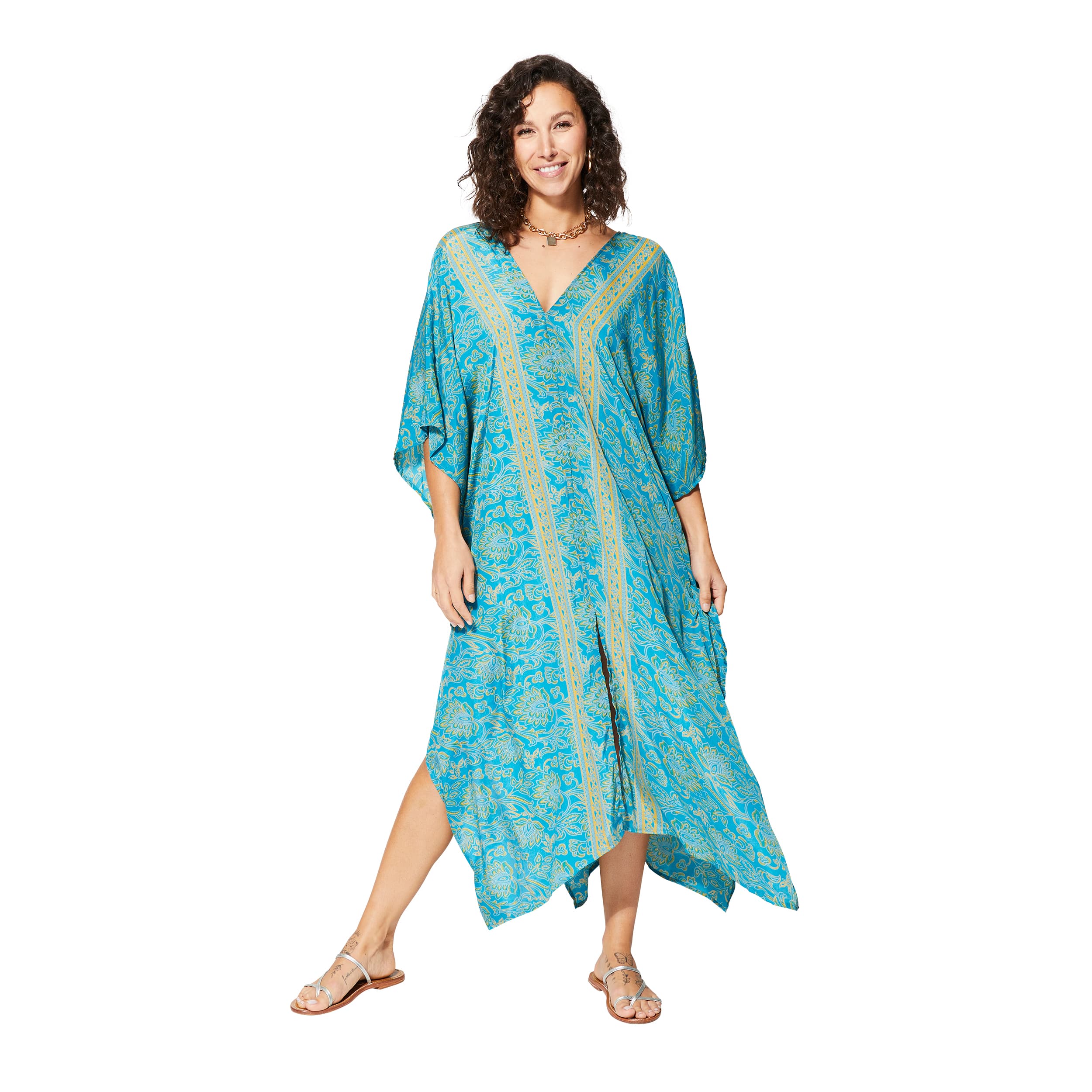 Kaftan été mi-long manches 3/4 Angela - Akoustik Online