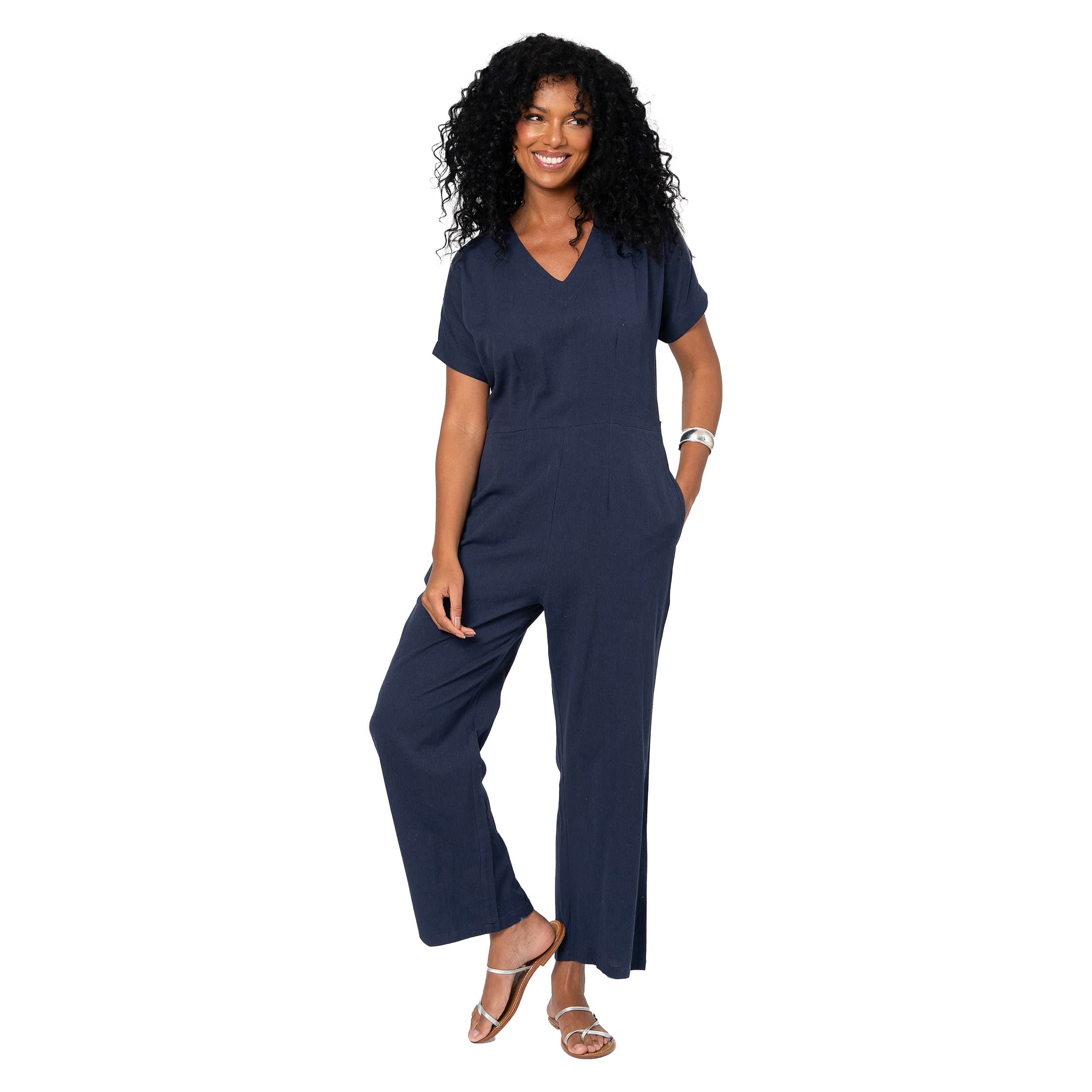 Combinaison été longue Zacharie - bleu marine - Akoustik Online