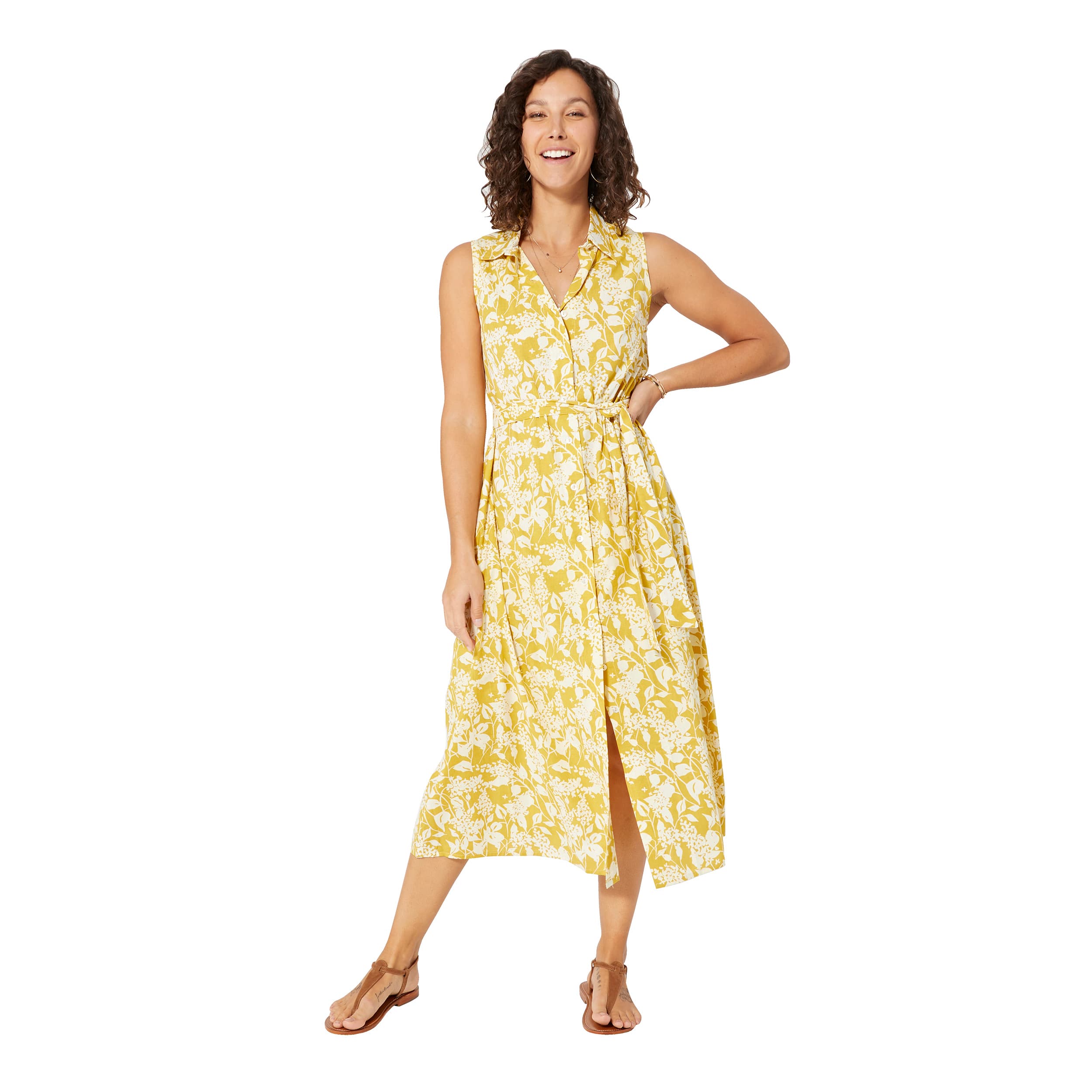 Robe été mi-longue sans manches Aleksander - Akoustik Online