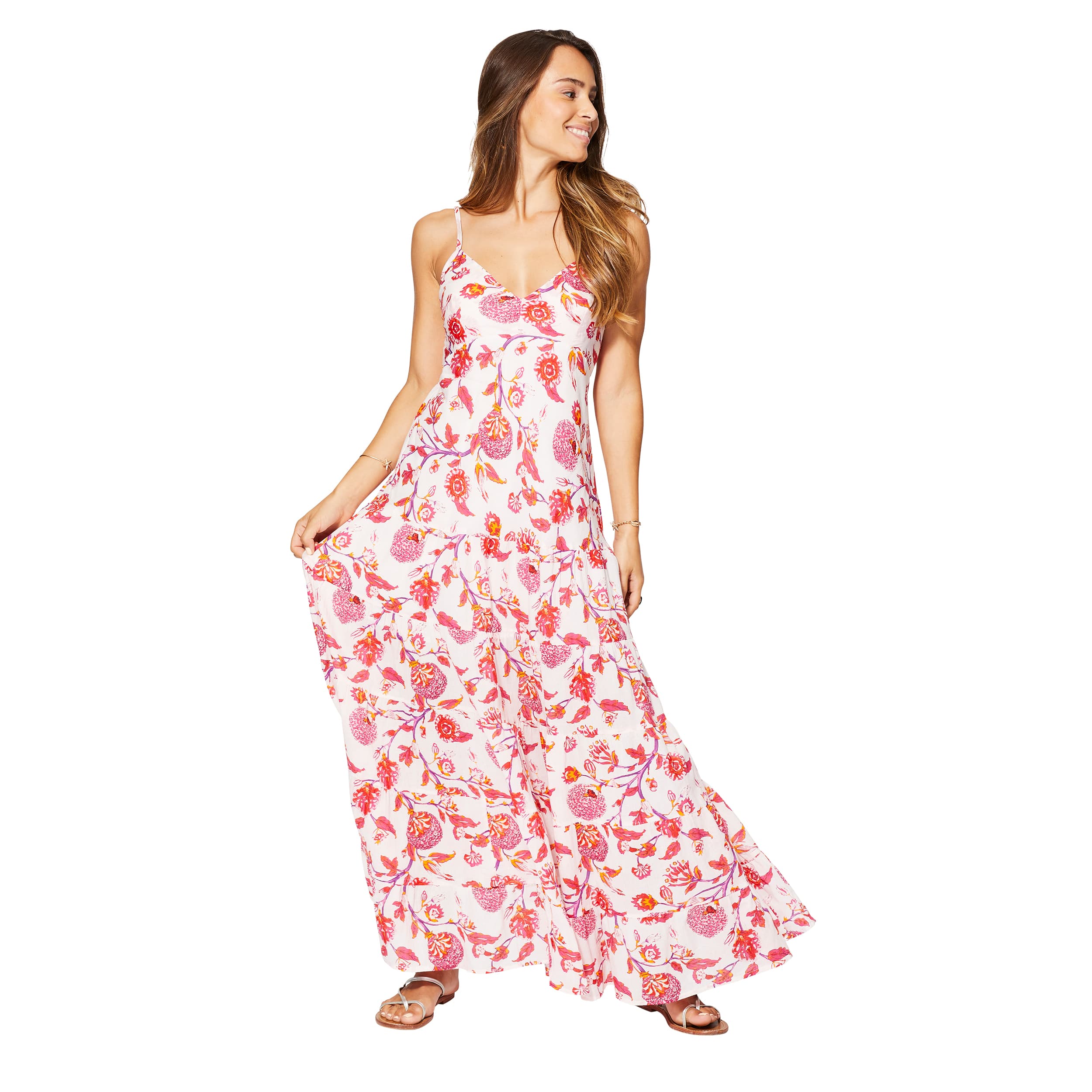 Robe été longue sans manches Enzo - Akoustik Online