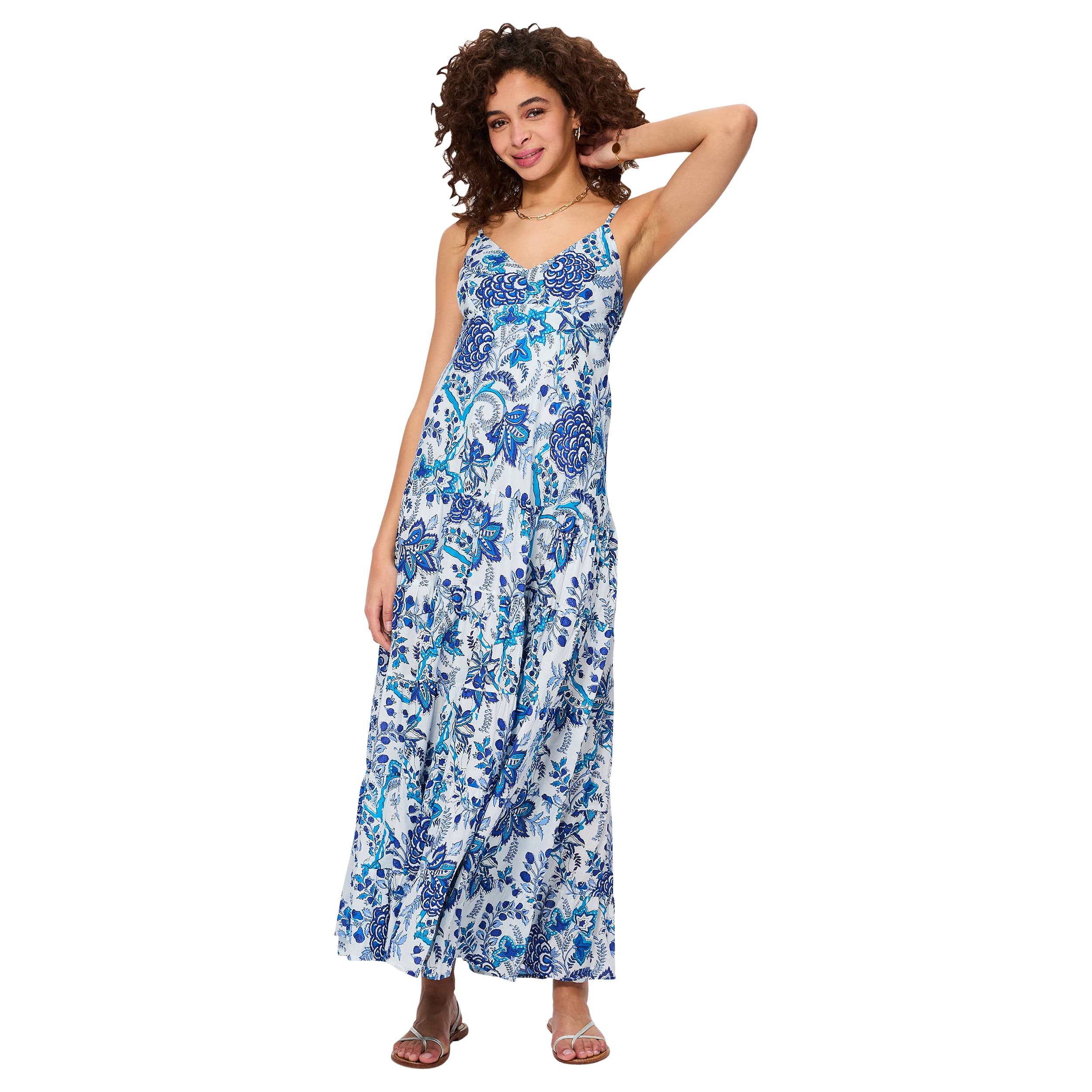 Robe été longue sans manches Adonai - Akoustik Online
