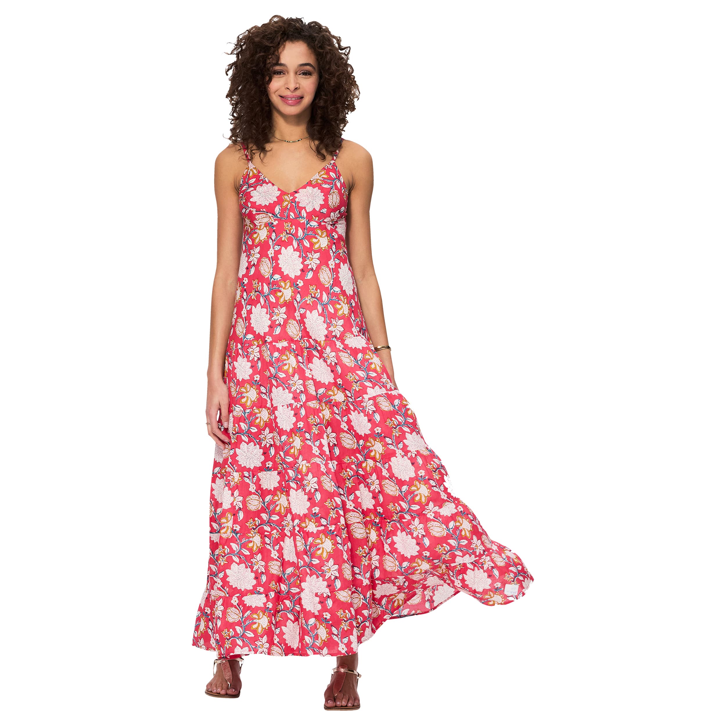 Robe été longue sans manches Bryana - Akoustik Online