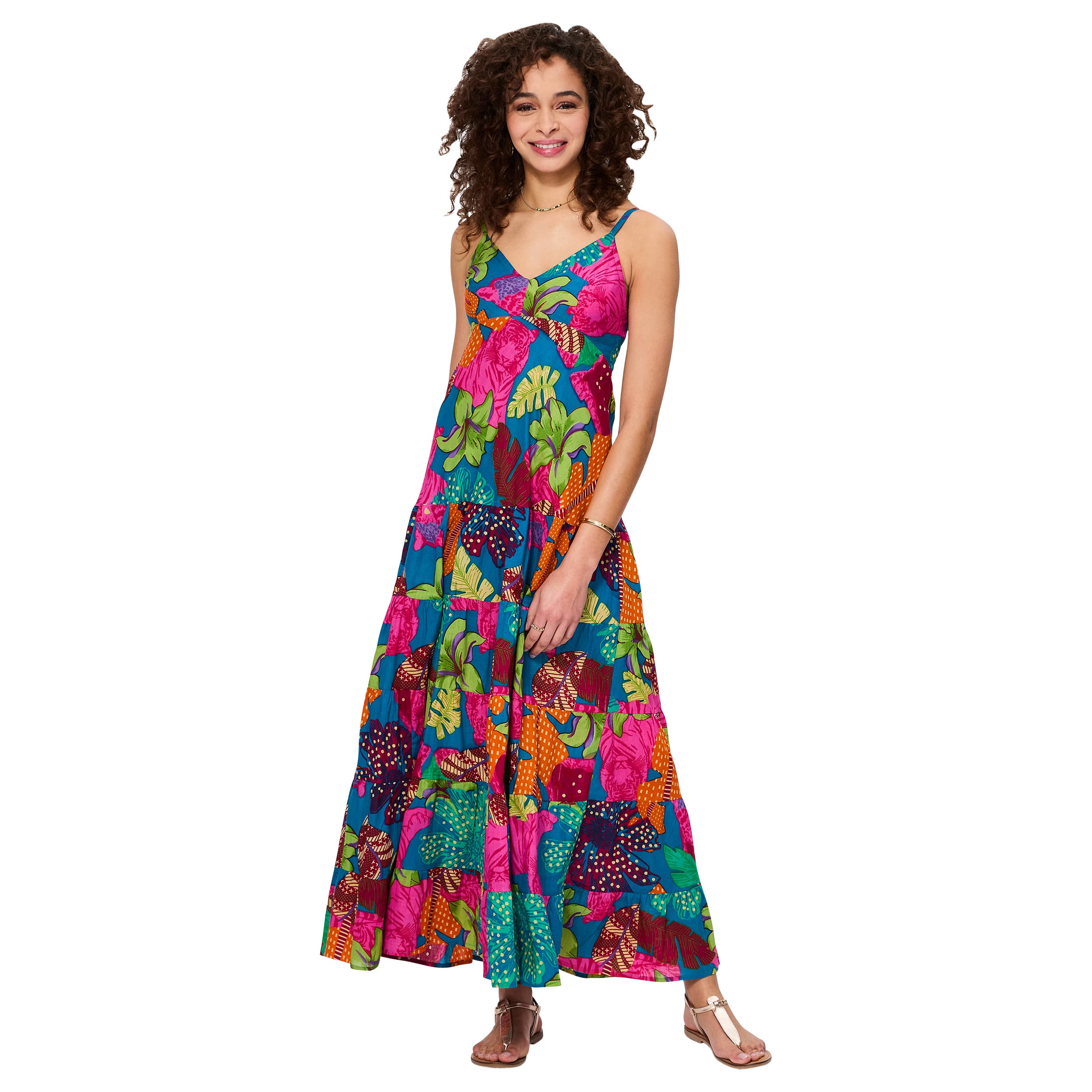 Robe été longue sans manches Vasili - Akoustik Online