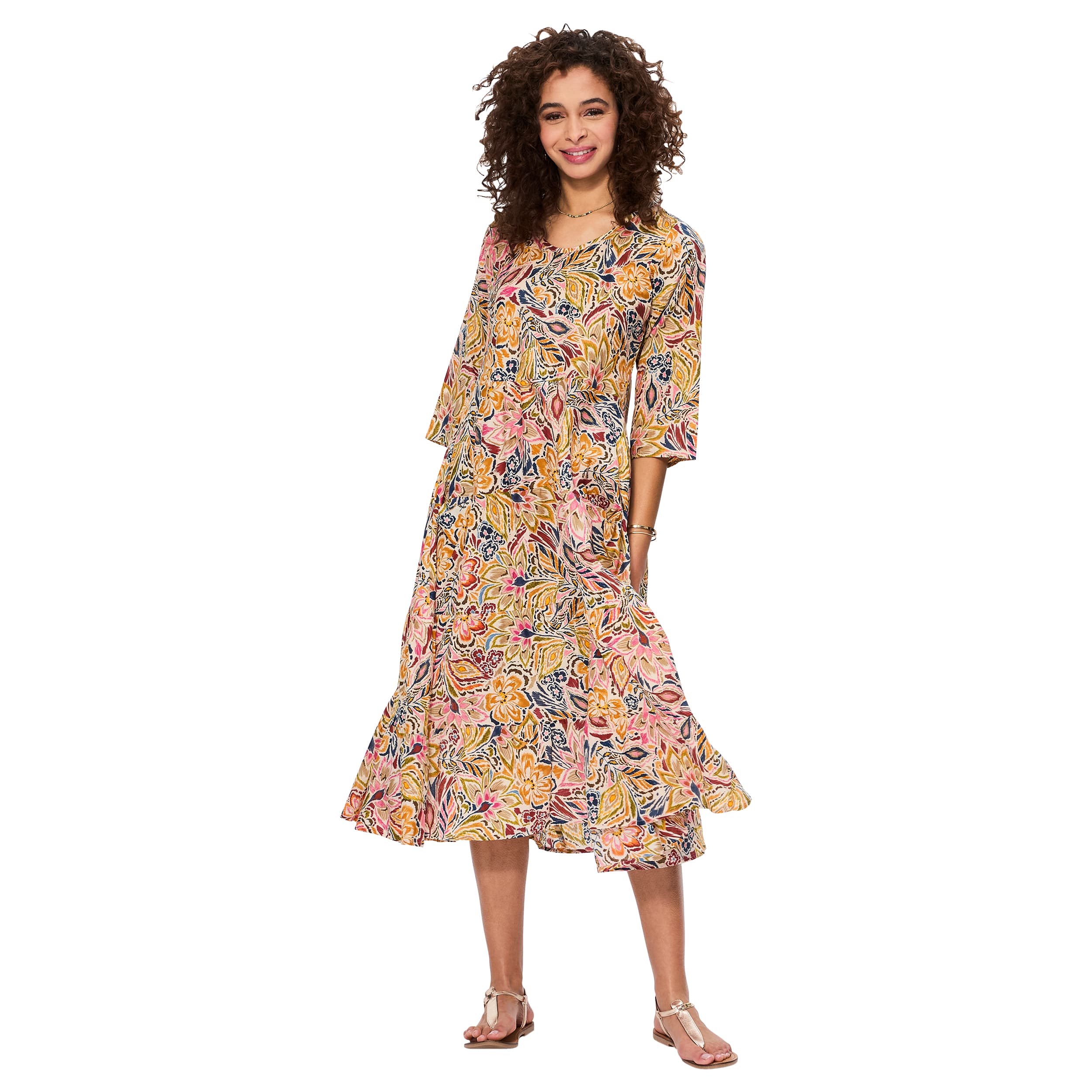Robe été mi-longue manches 3/4 Otso - Akoustik Online