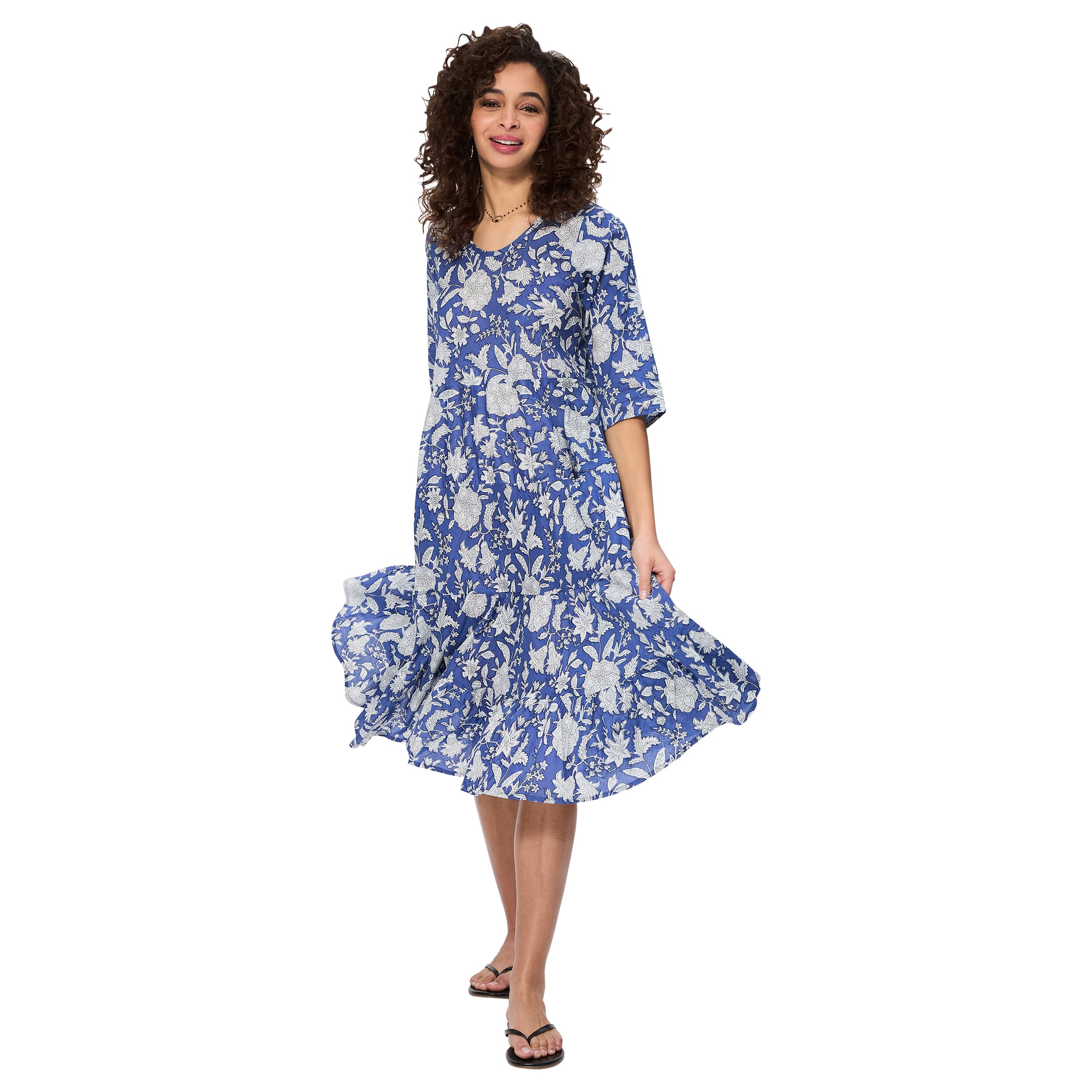 Robe été mi-longue manches 3/4 Odovacar - Akoustik Online