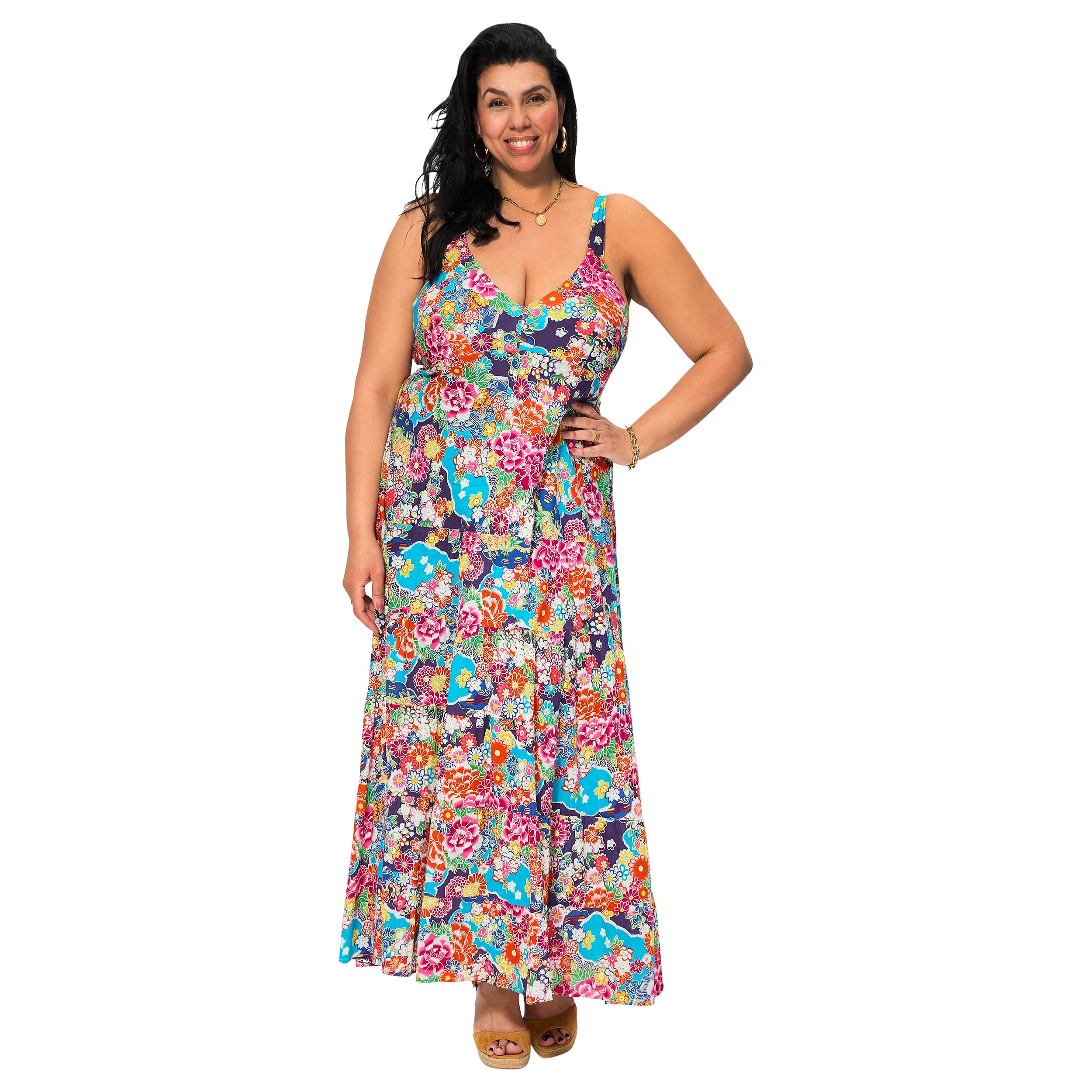 Robe été longue sans manches Cäcilia - Akoustik Online