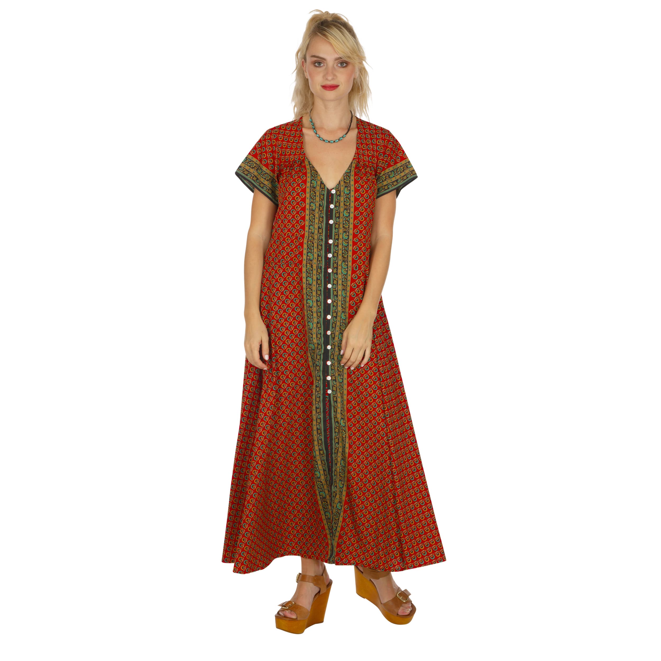 Robe été longue manches courtes Manlio - Akoustik Online