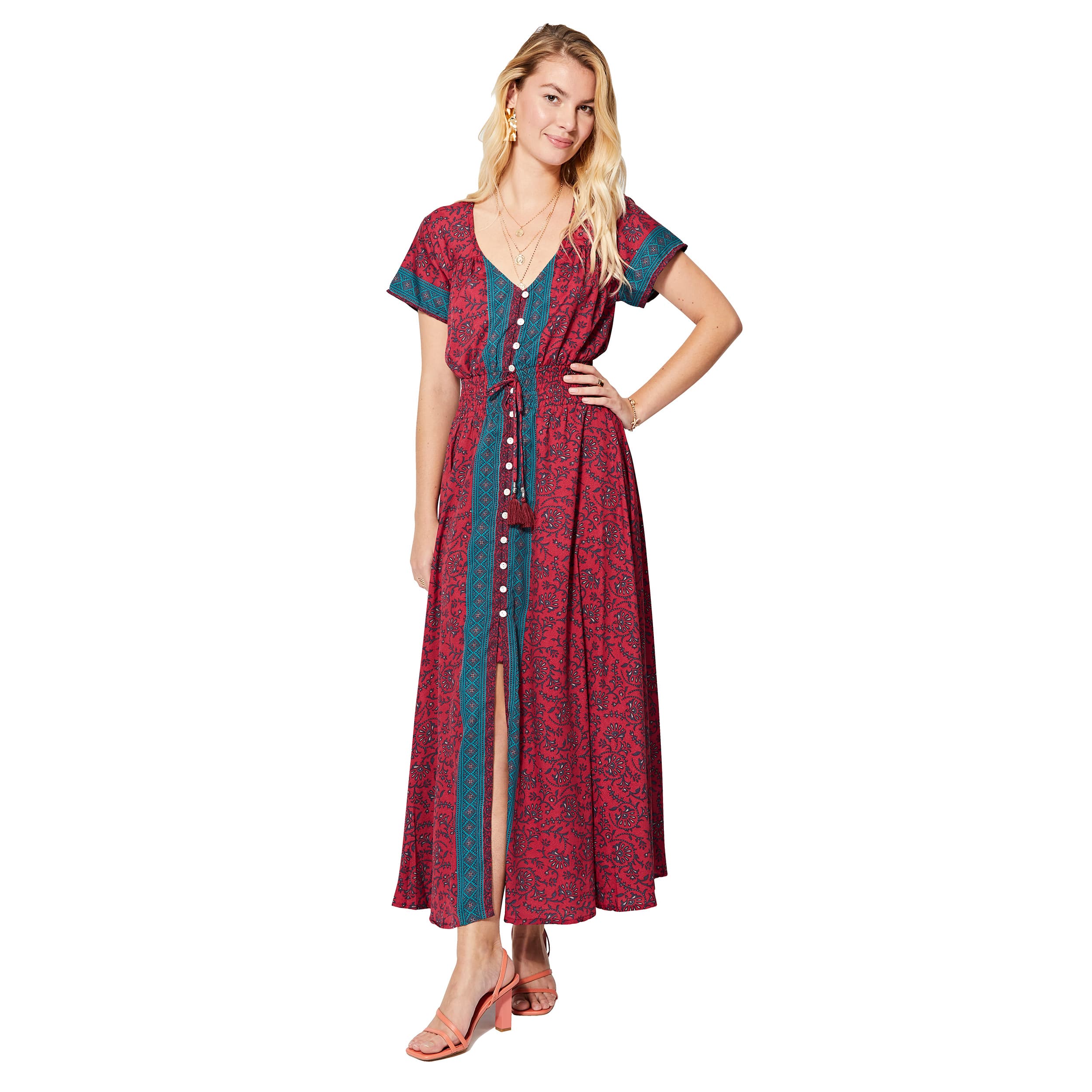 Robe été longue manches courtes Kaoruko - Akoustik Online