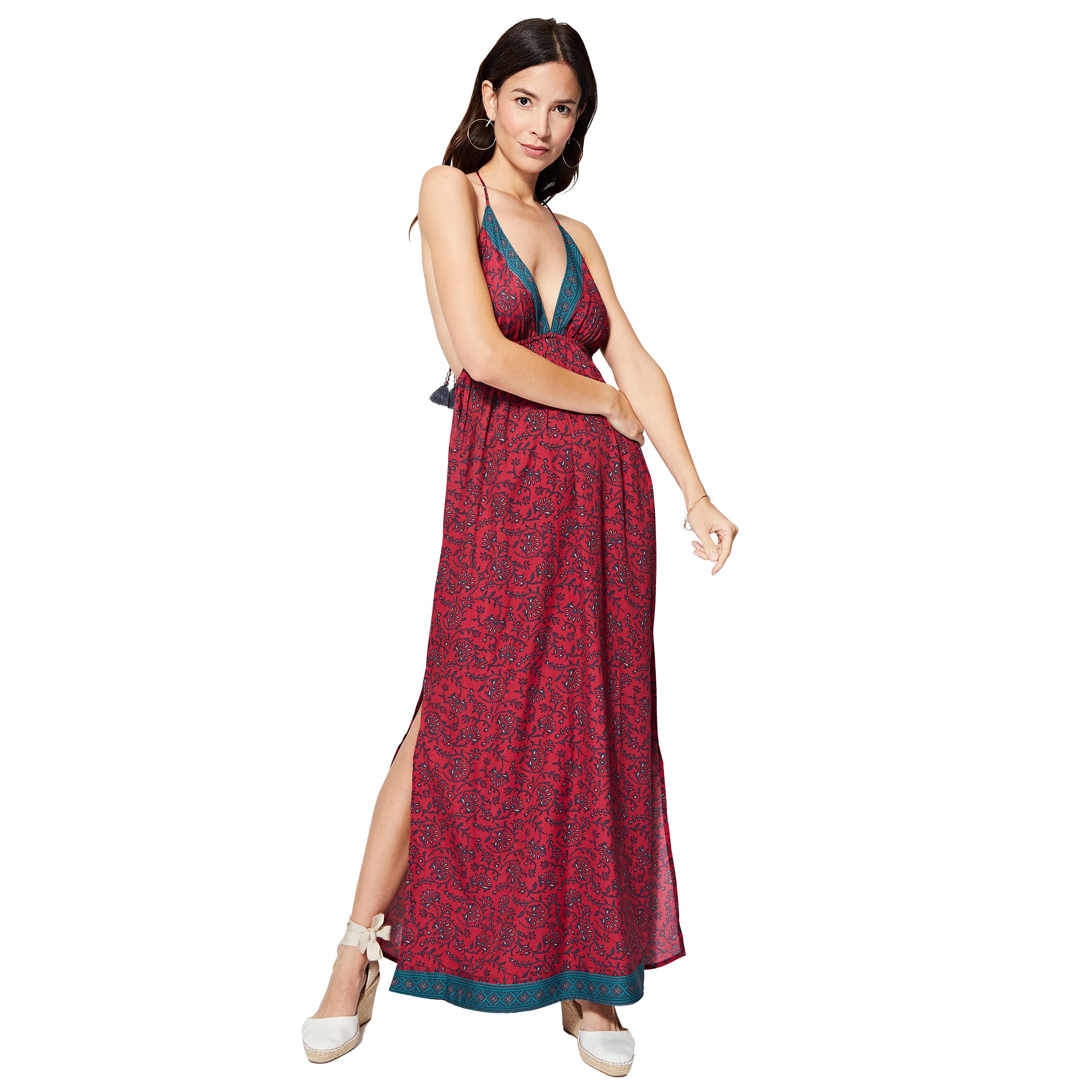 Robe été longue sans manches Kotone - 100% polyester - Akoustik Online
