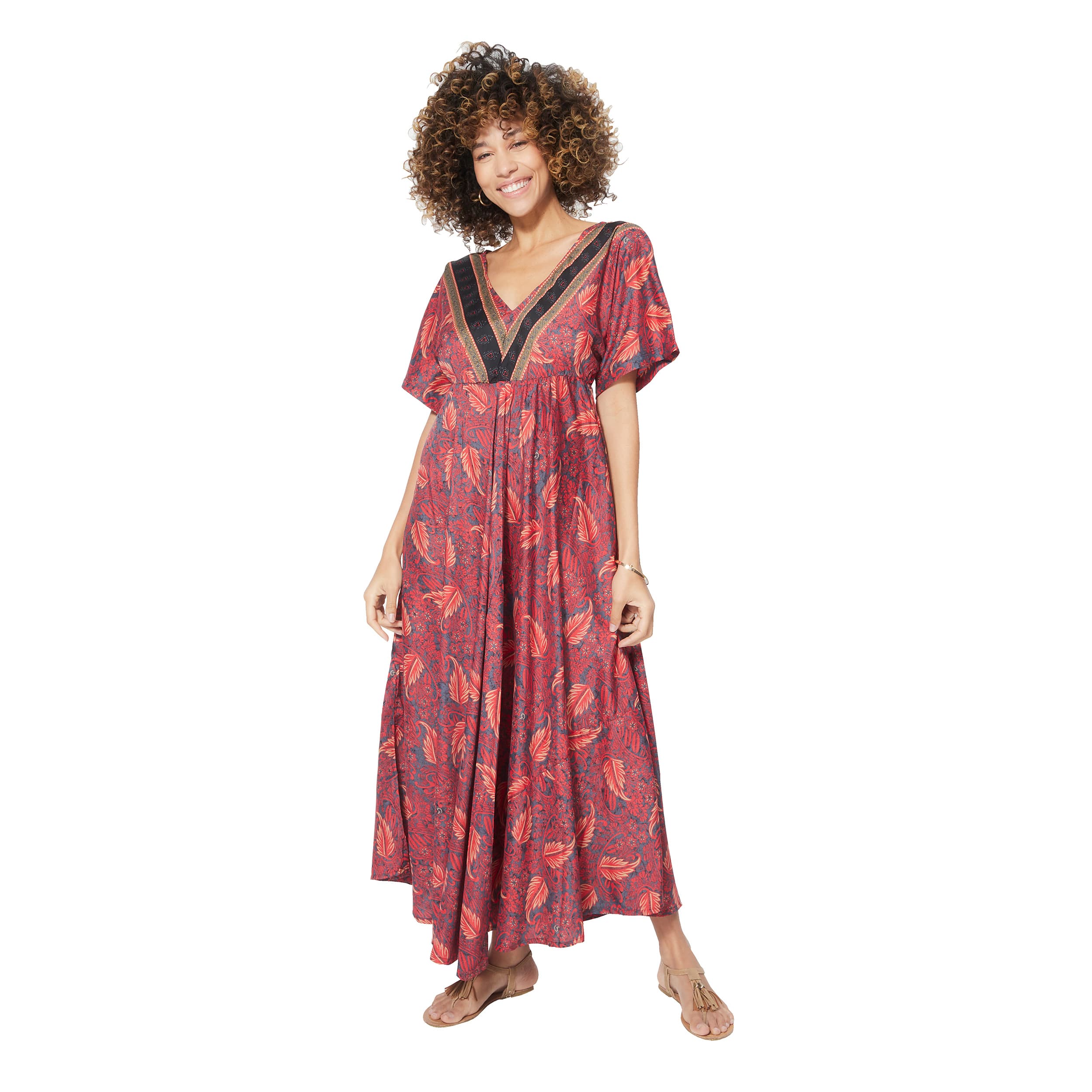 Robe été longue manches courtes Jake - Petit Prix ! - Akoustik Online