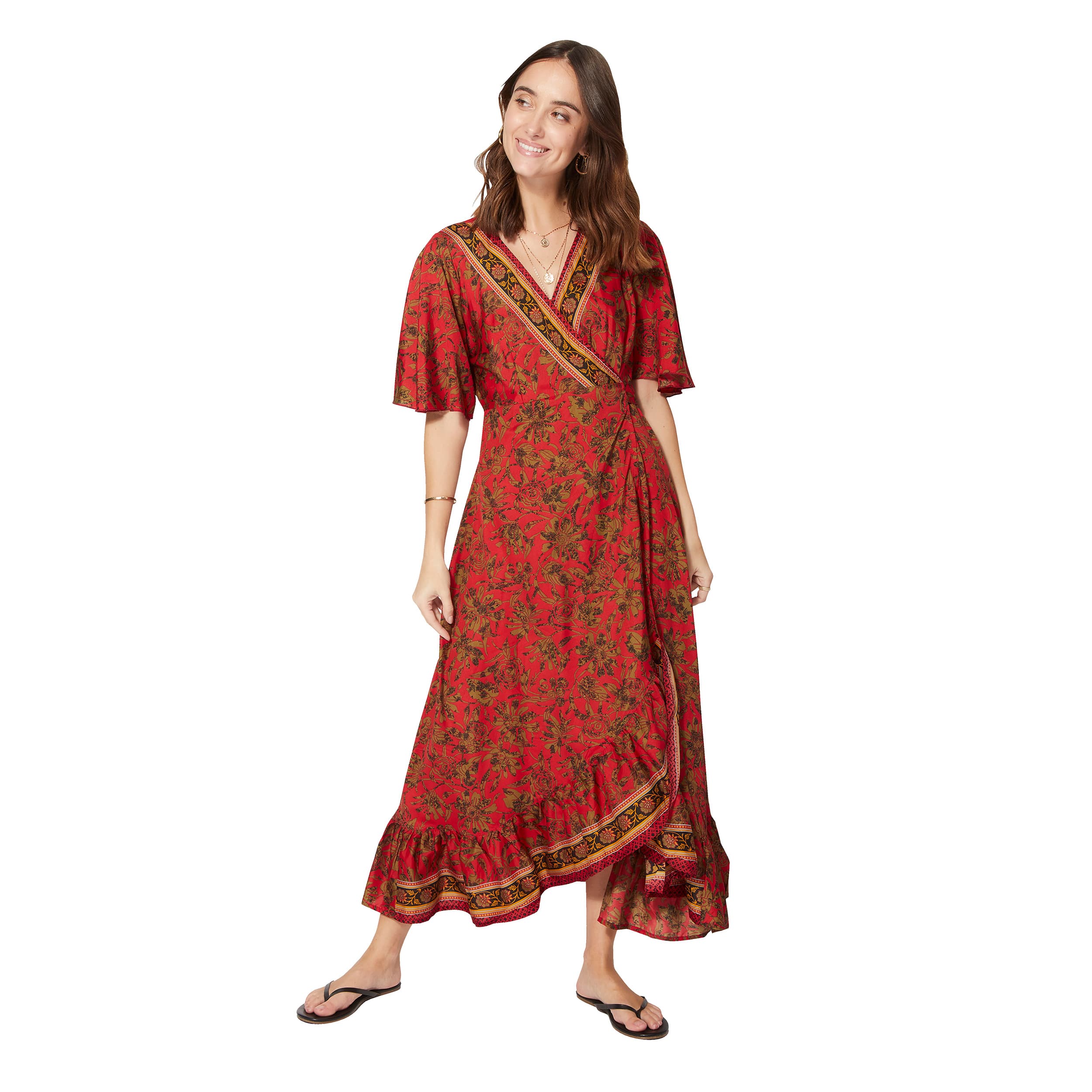 Robe été longue manches courtes Moises - Akoustik Online