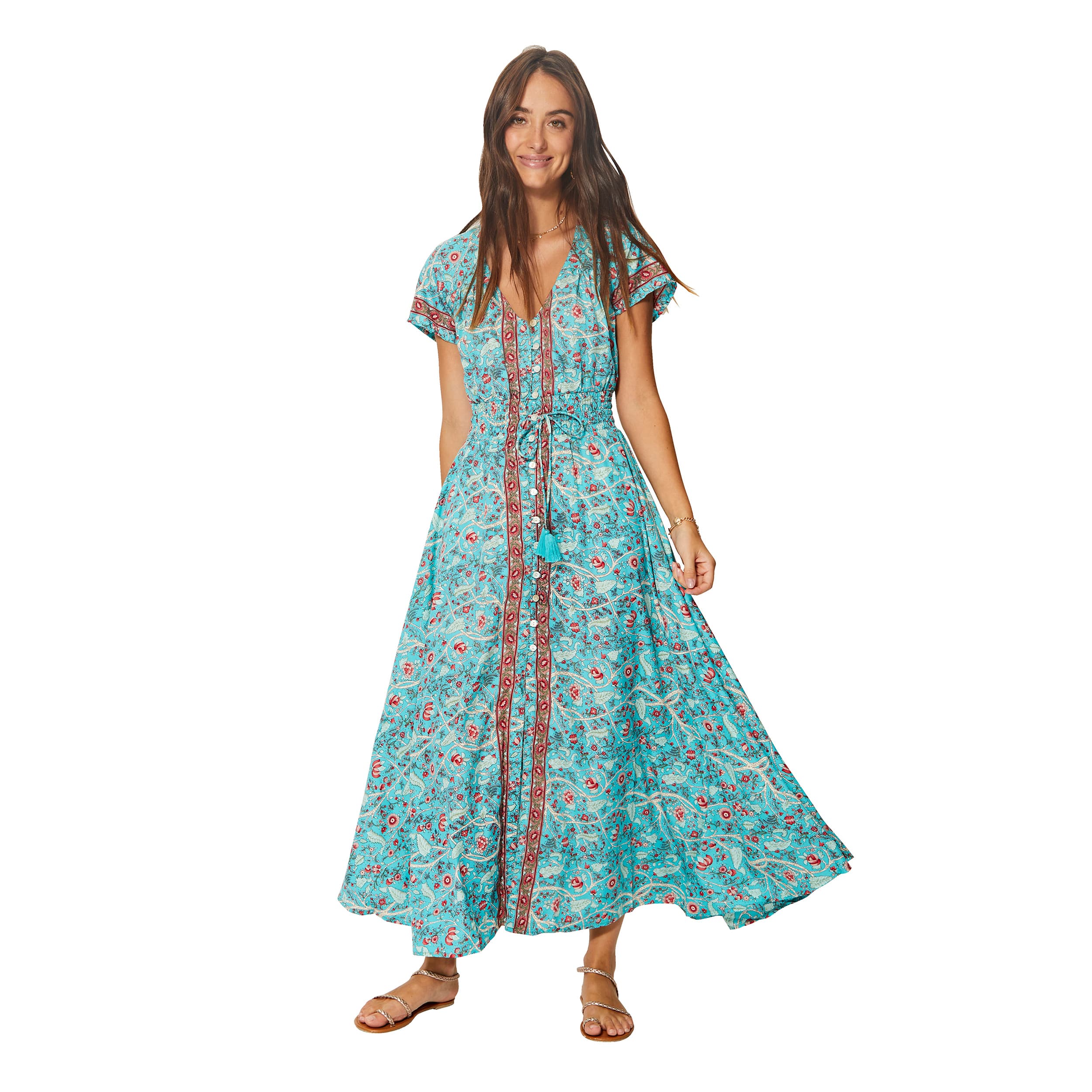 Robe été longue manches courtes Joel - Akoustik Online