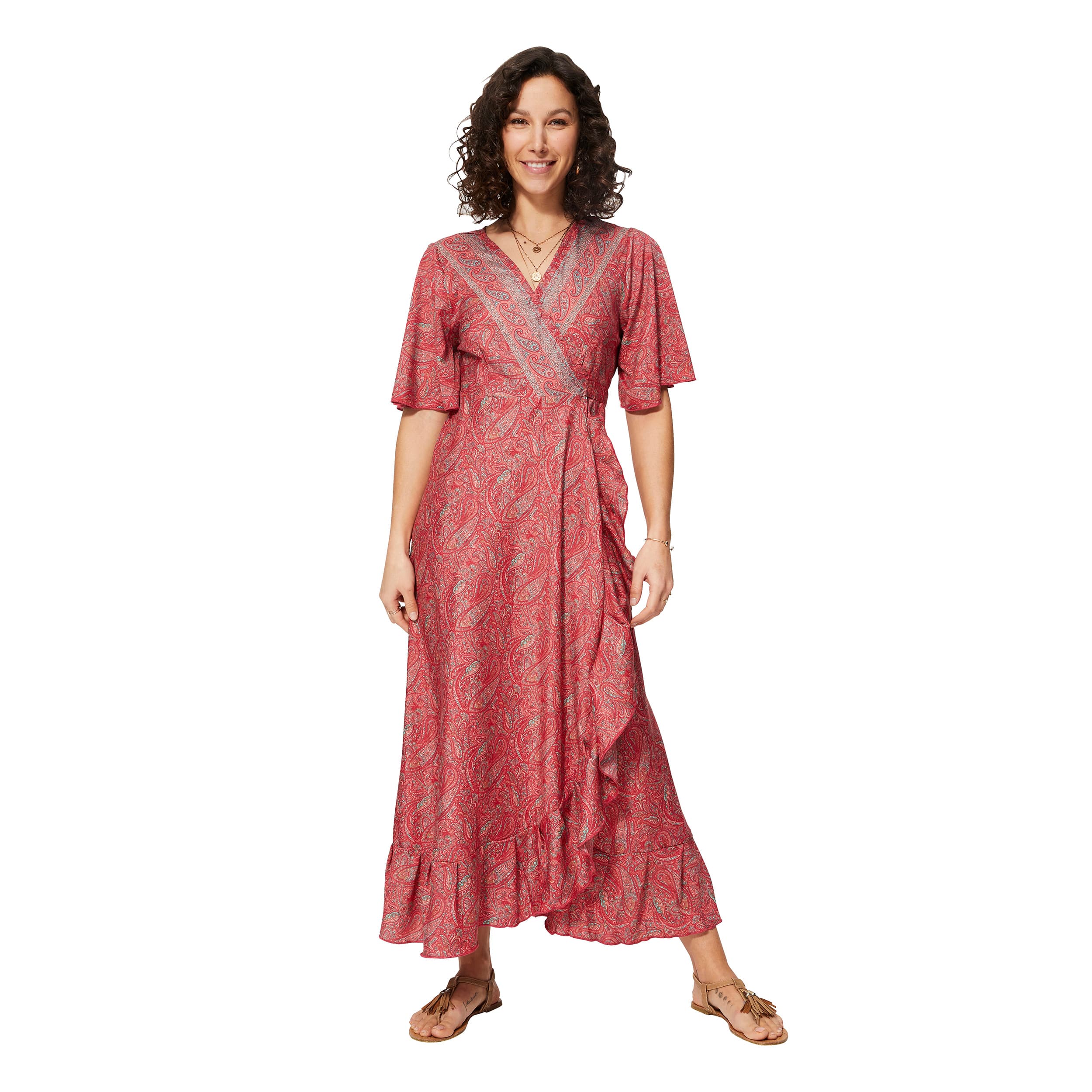Robe été longue manches courtes Mateja - Akoustik Online