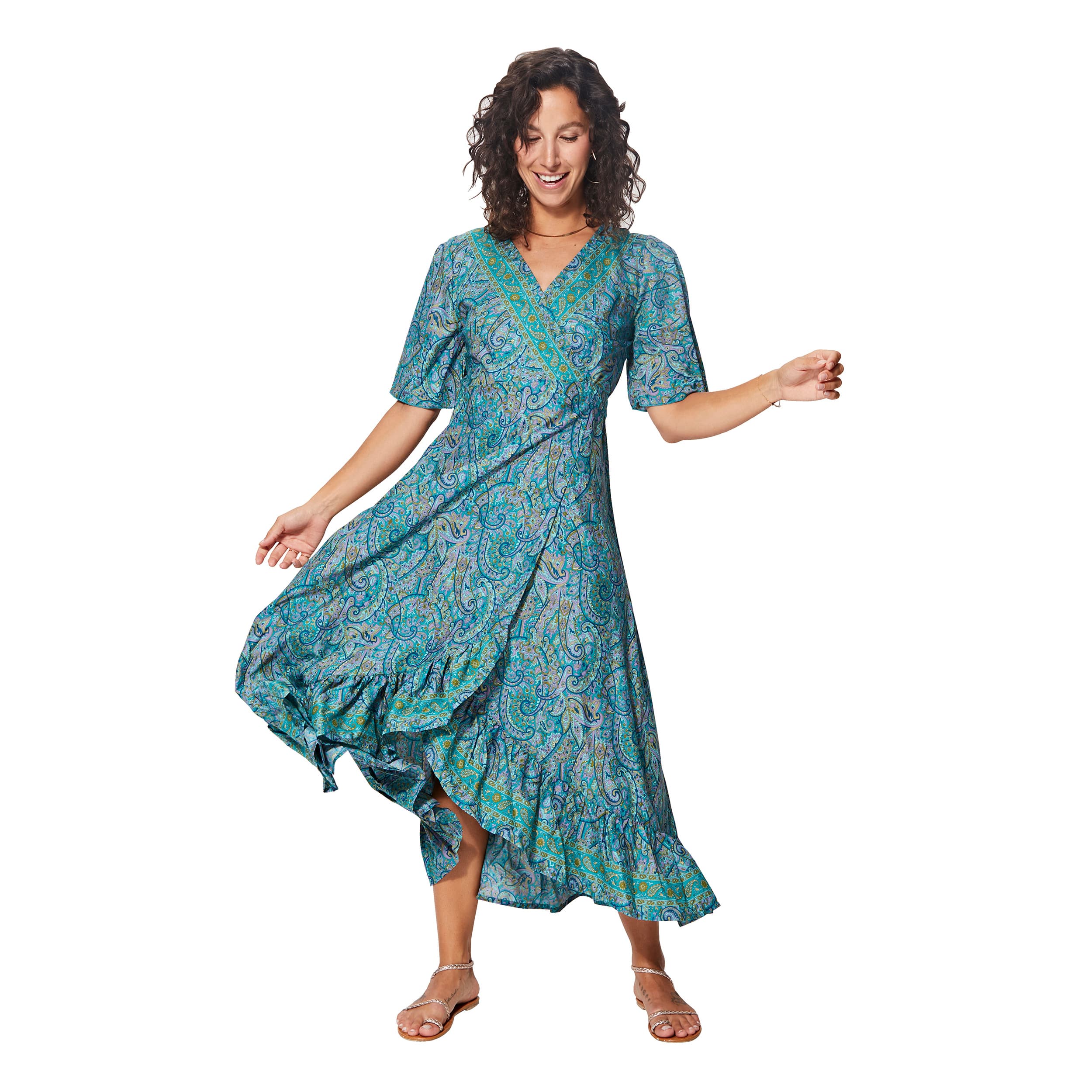 Robe été longue manches courtes Teàrlach - Akoustik Online