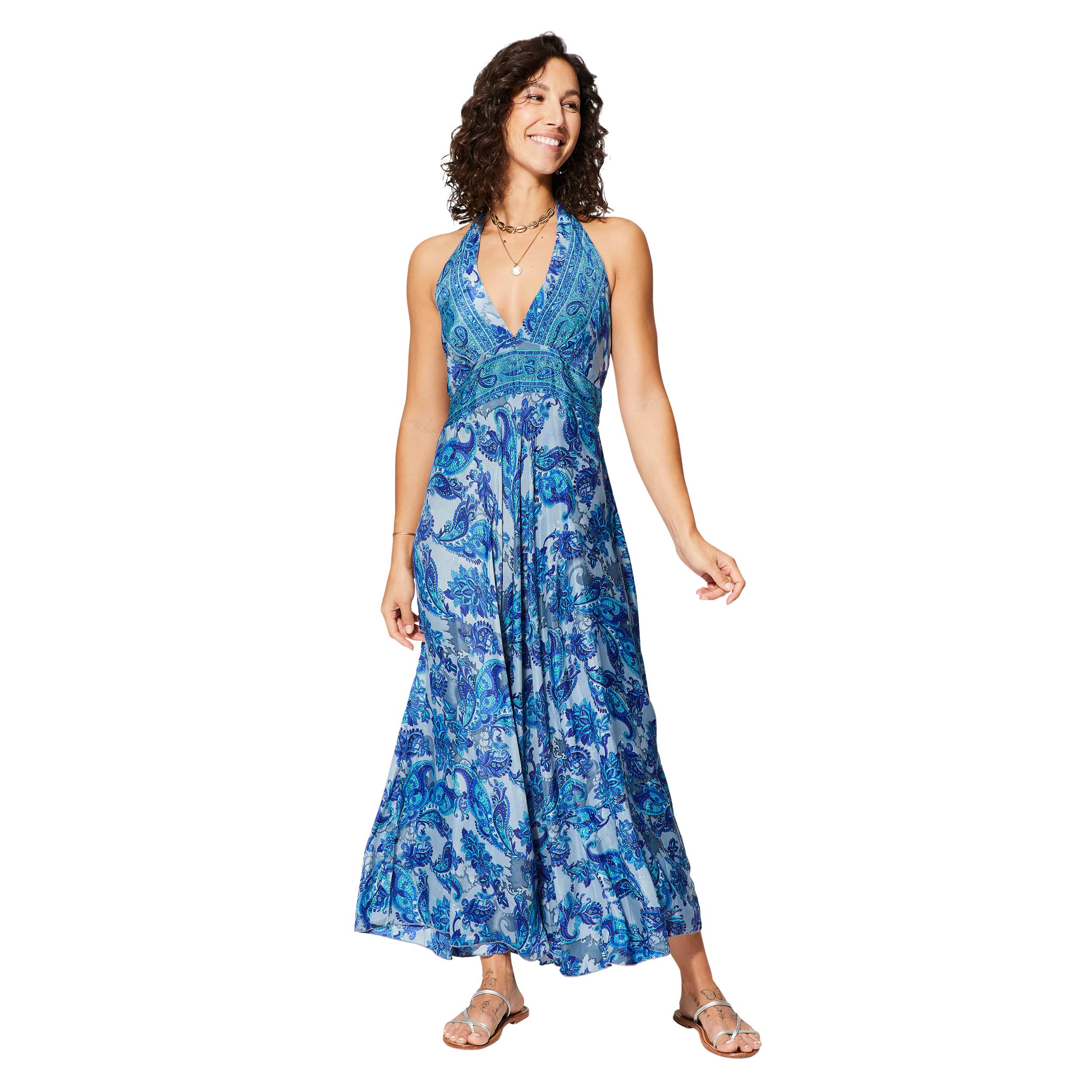 Robe été longue sans manches Savannah - Akoustik Online