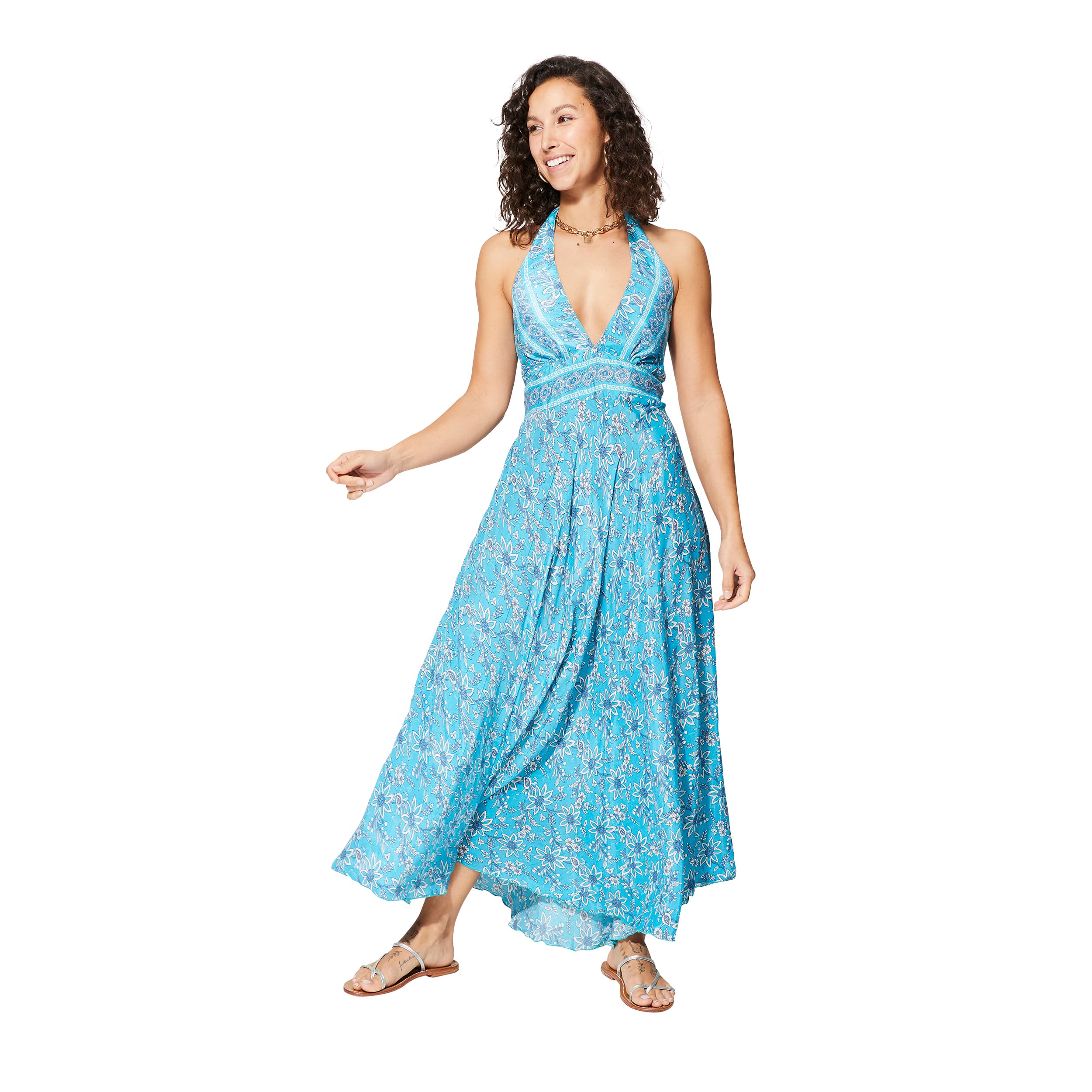 Robe été longue sans manches Gordana - Akoustik Online