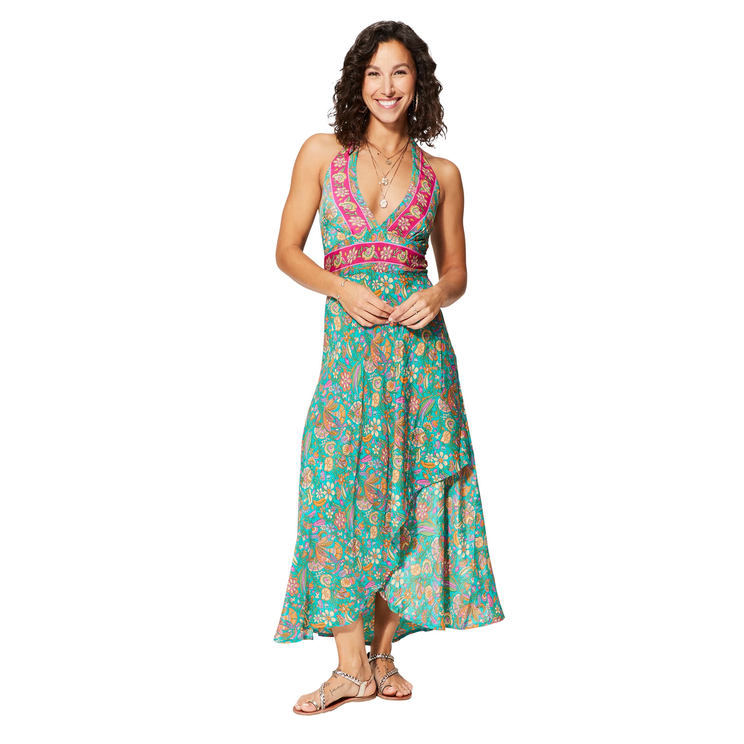 Robe été longue sans manches Terence - Akoustik Online