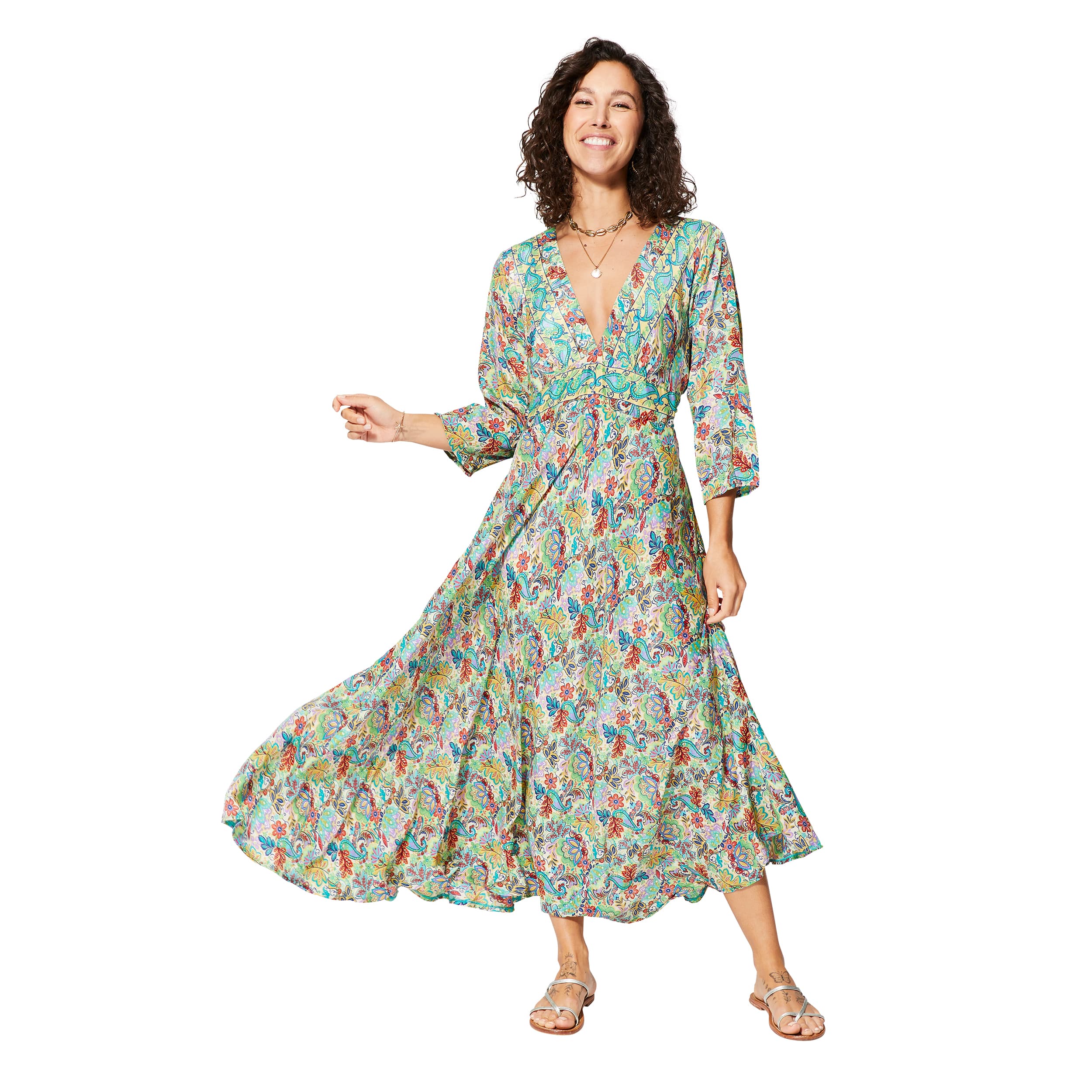 Robe été longue manches 3/4 Feardorcha - Akoustik Online