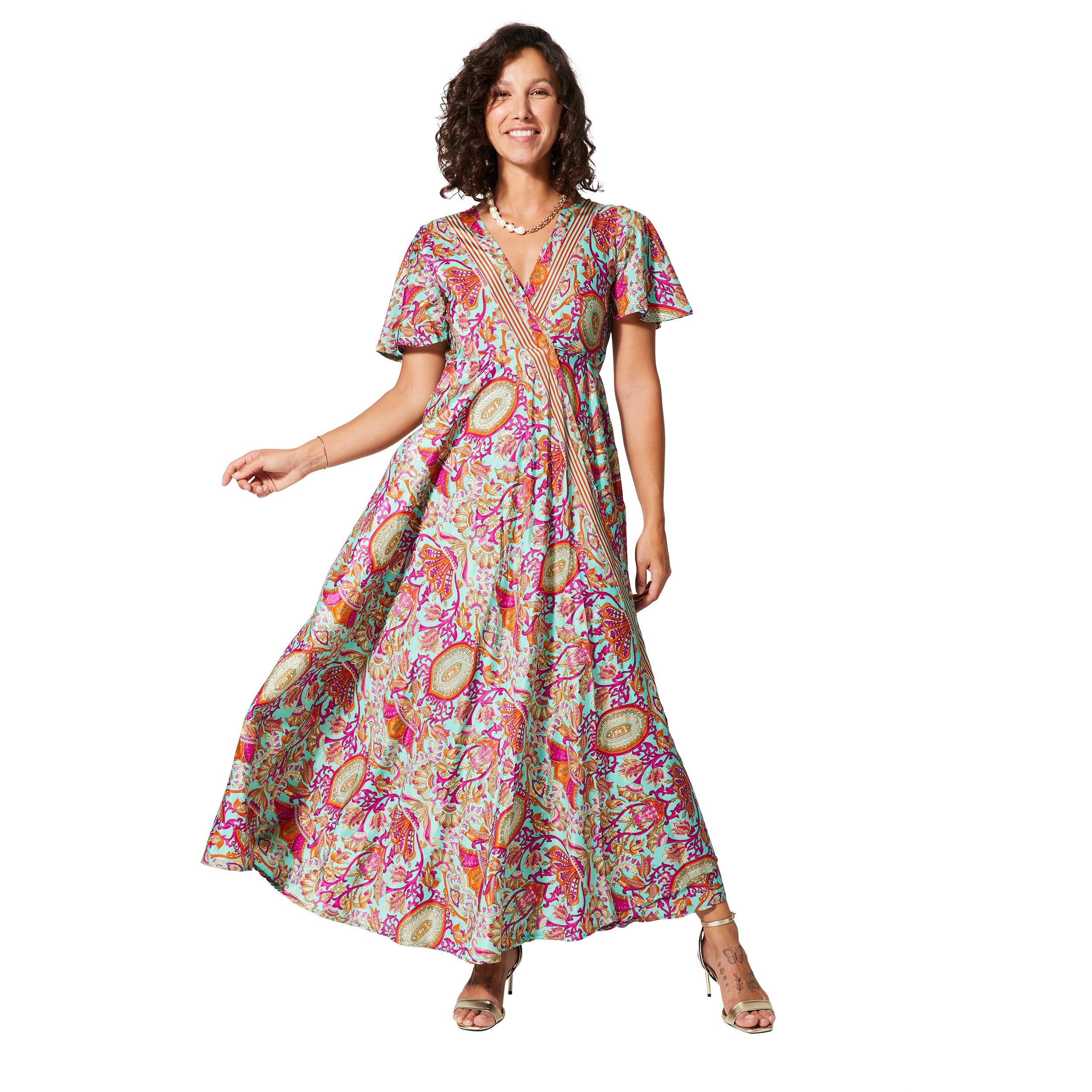 Robe été longue manches courtes Gellért - Akoustik Online