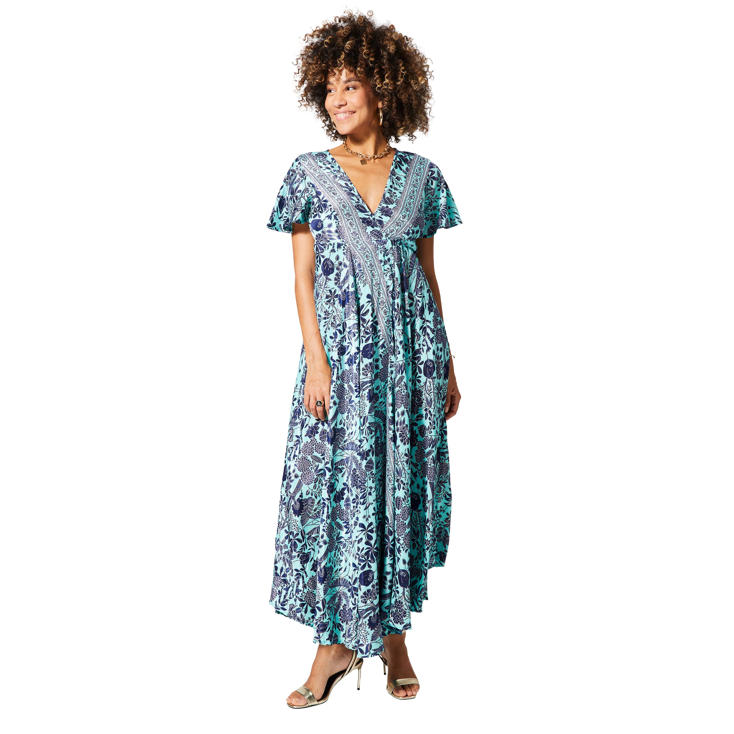 Robe été longue manches courtes Vilmos - Akoustik Online