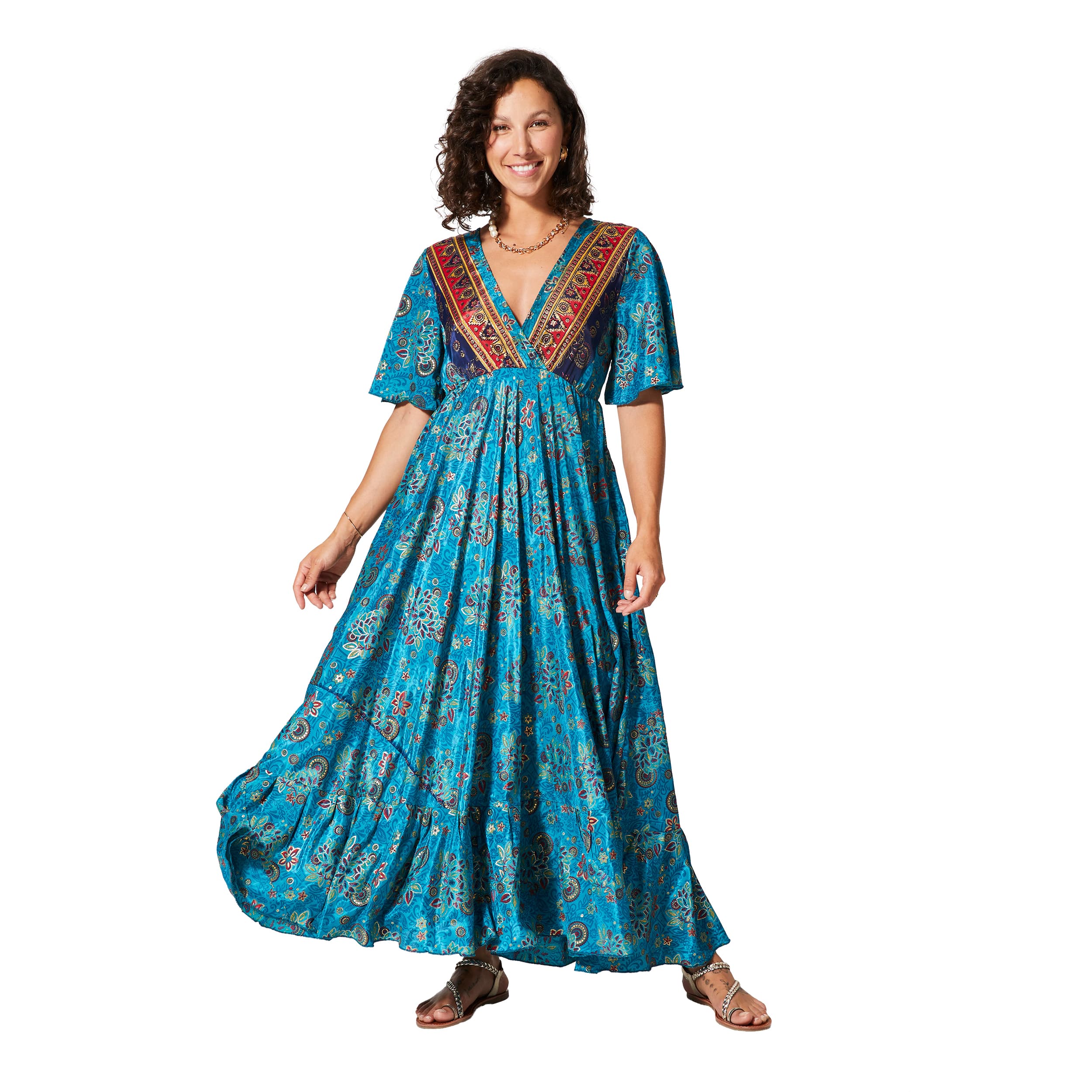 Robe été longue manches 3/4 Irvin - 100% polyester - Akoustik Online