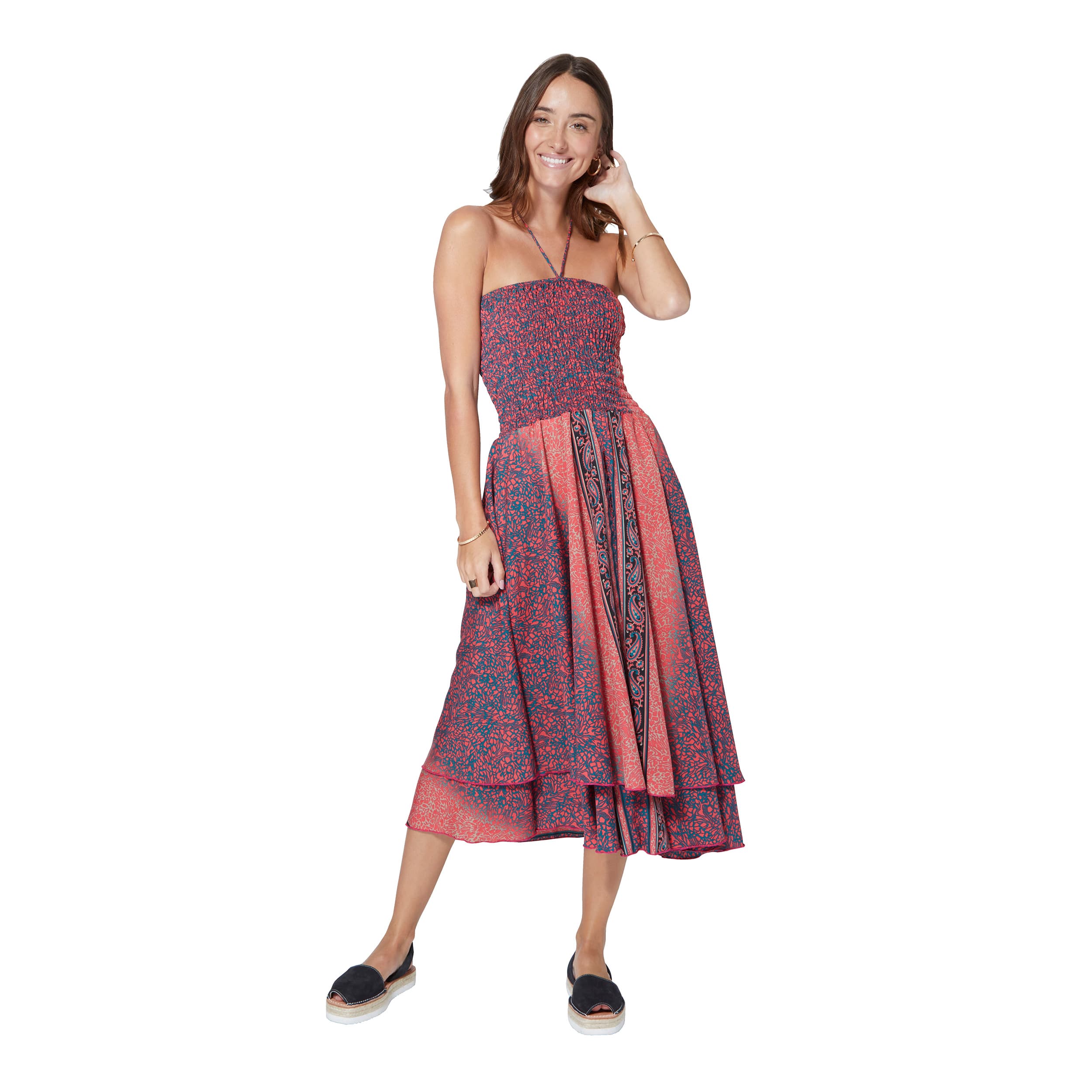 Robe été mi-longue sans manches King - Petit Prix ! - Akoustik Online