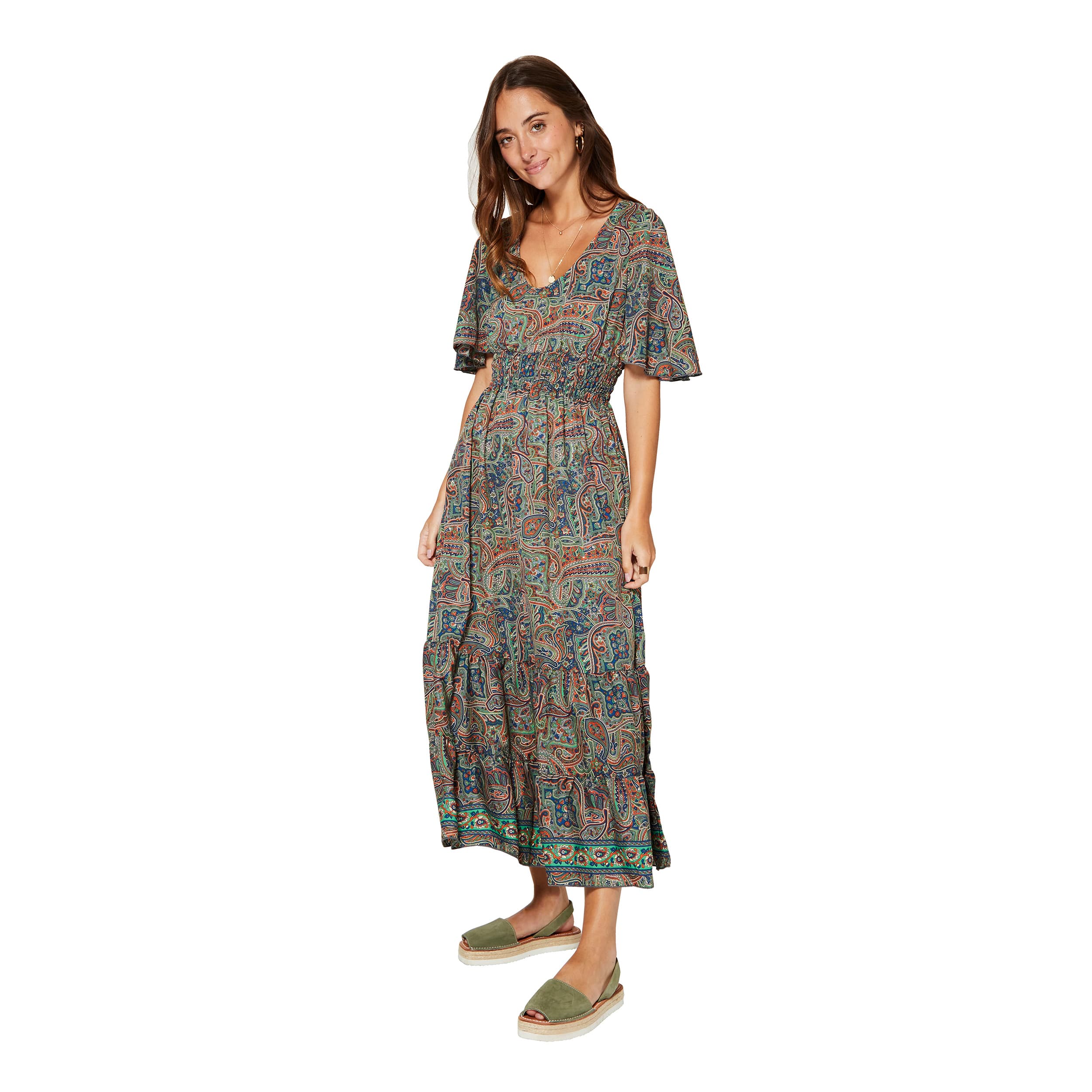 Robe été longue manches courtes Maral - Petit Prix ! - Akoustik Online