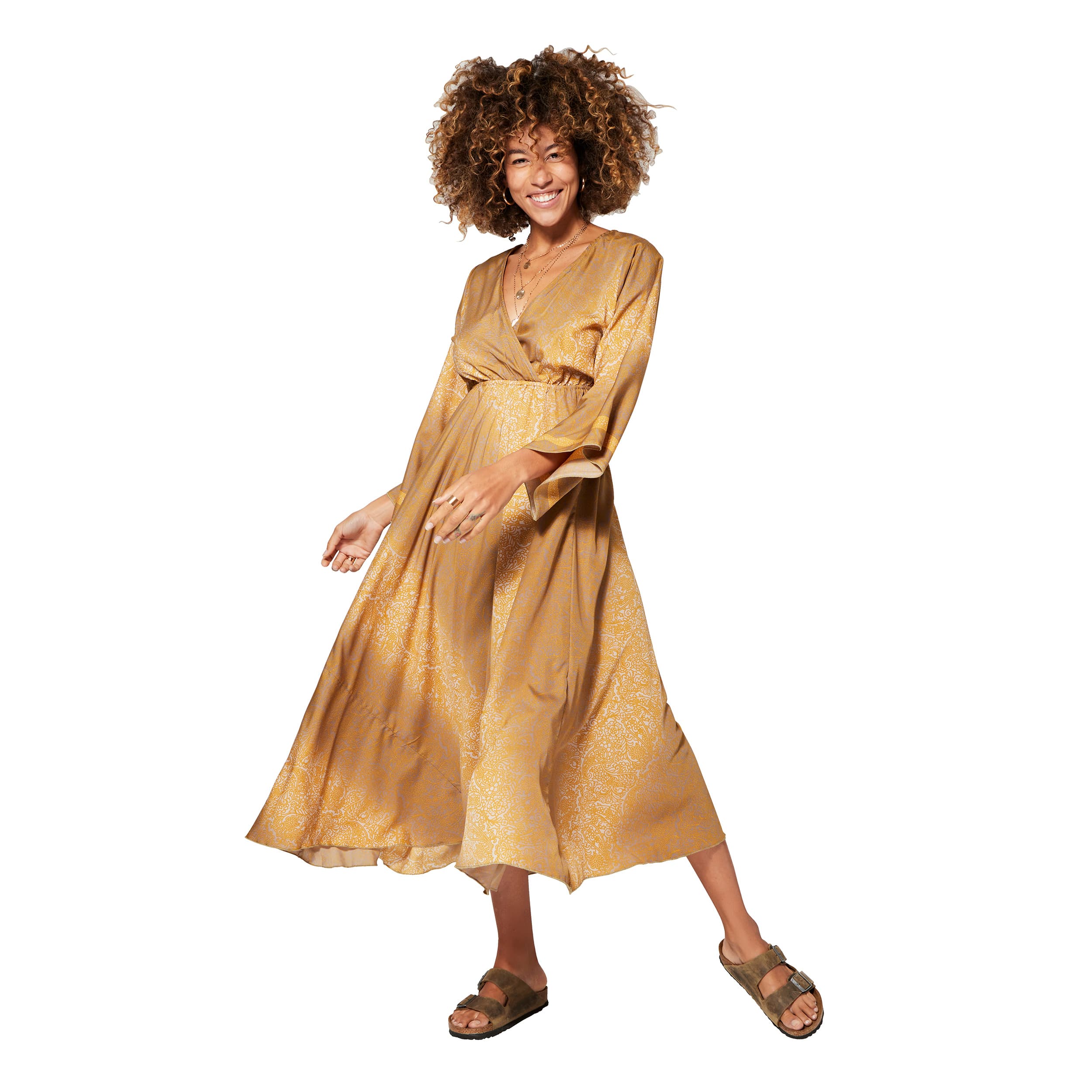 Robe été mi-longue manches longues Iolanthe - Akoustik Online