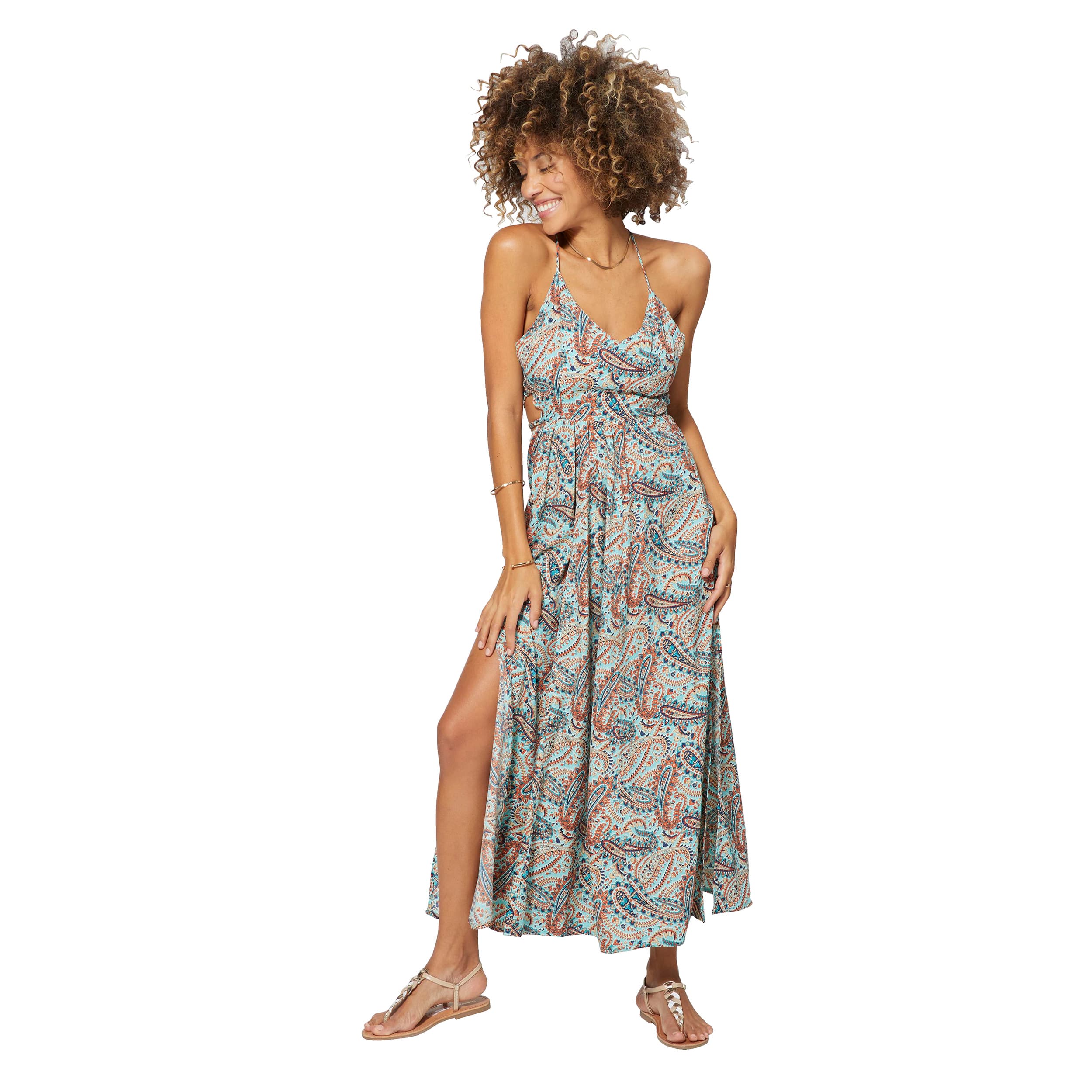 Robe été longue sans manches Roopertti - Akoustik Online