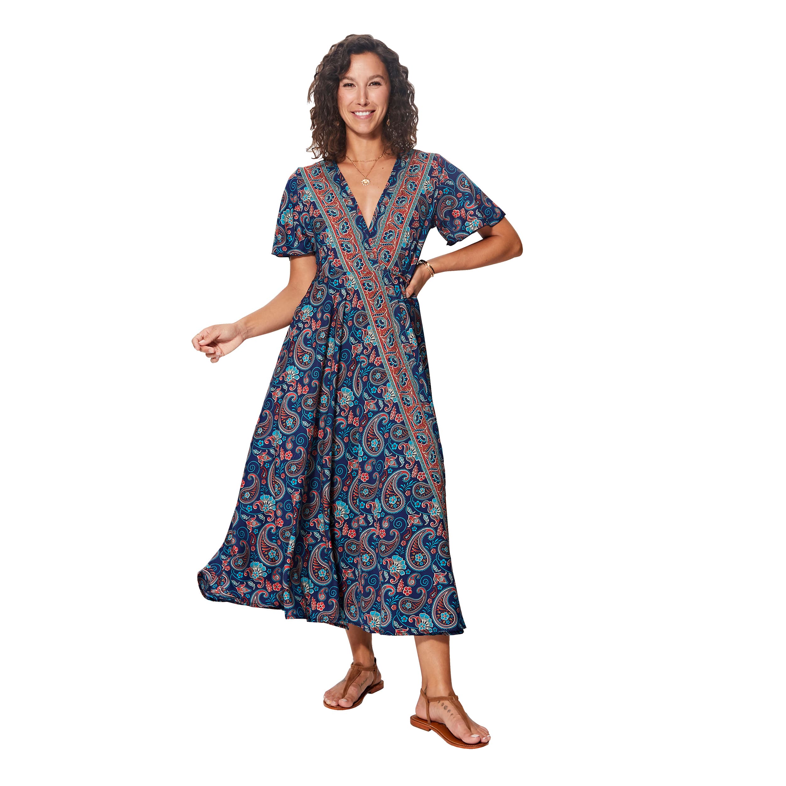 Robe été longue manches courtes Jeroen - Akoustik Online