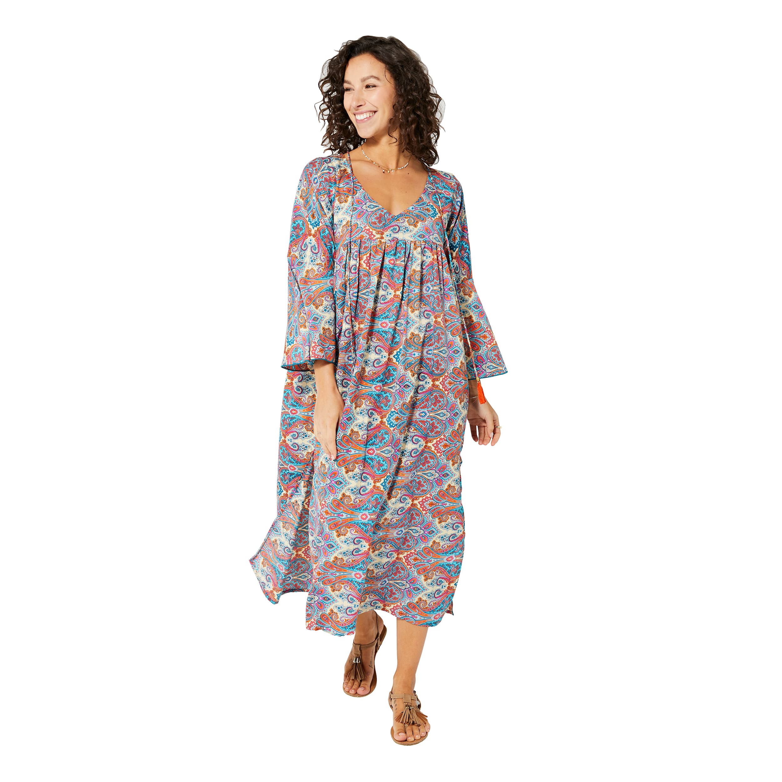 Robe été longue manches longues Anto - Akoustik Online