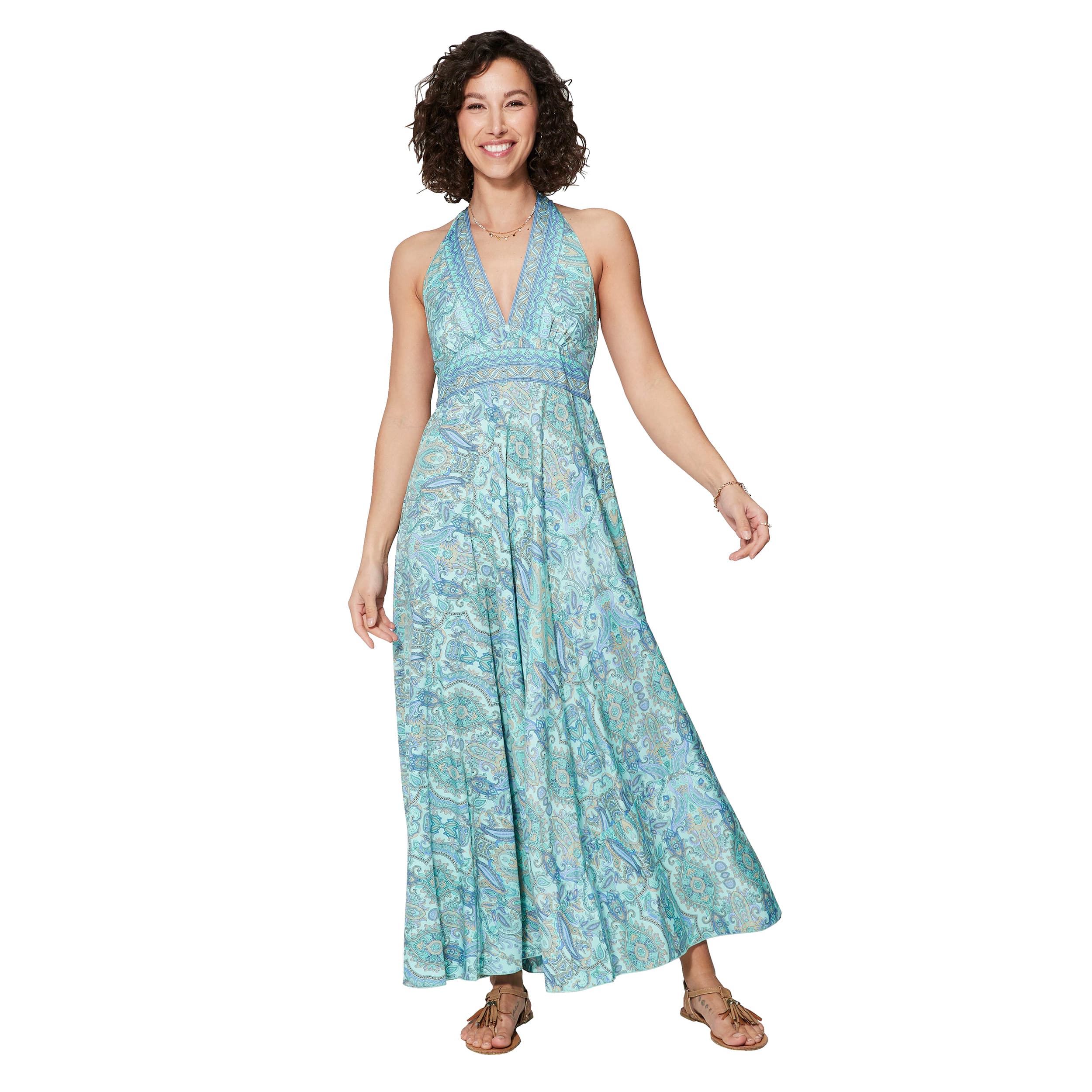 Robe été longue sans manches Corentin - Akoustik Online