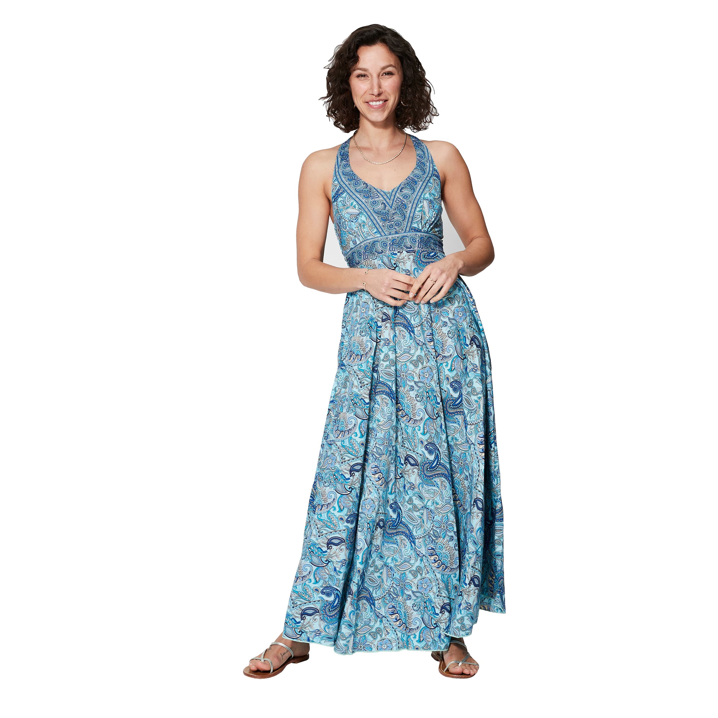 Robe été longue sans manches Baptiste - Akoustik Online