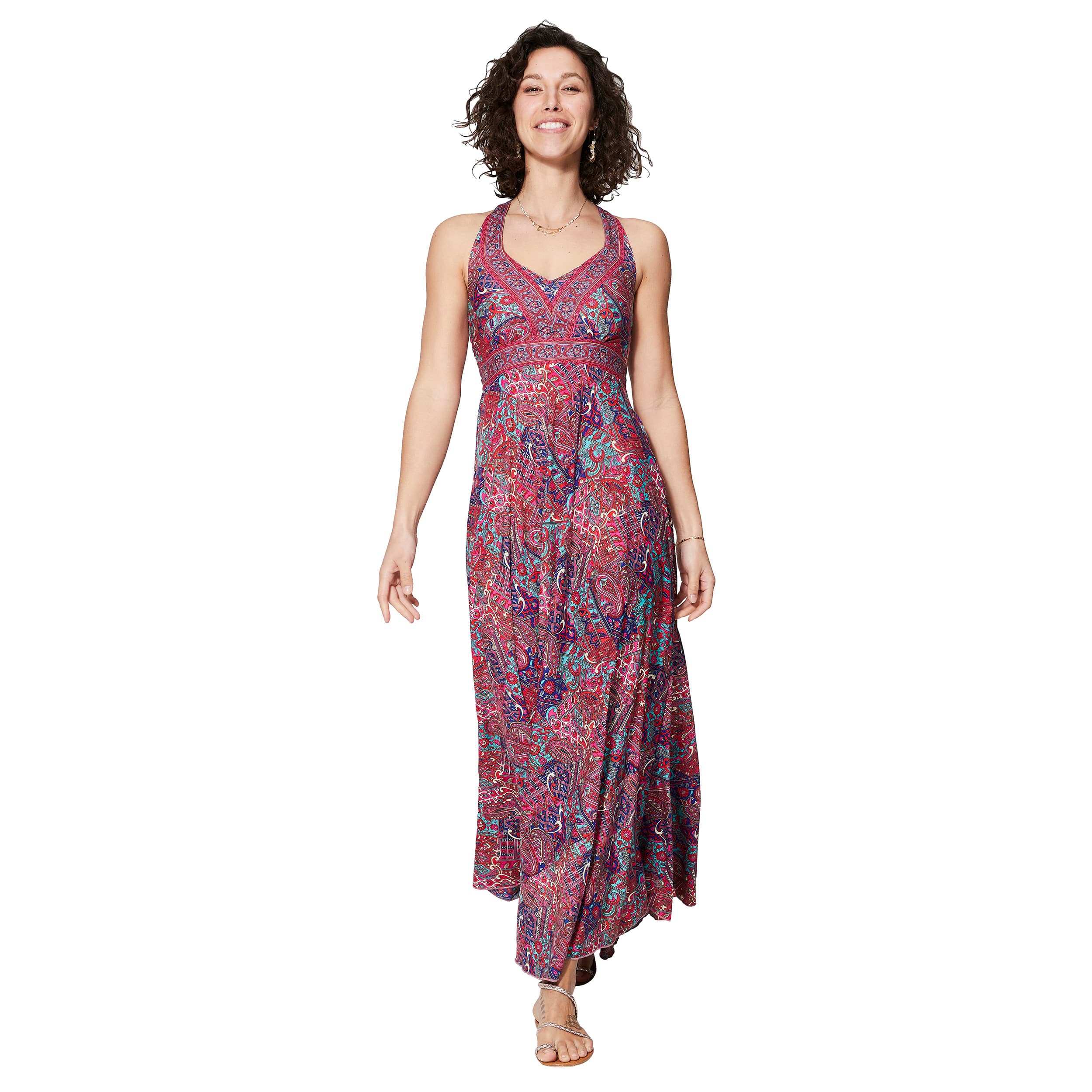 Robe été longue sans manches Pascuala - Akoustik Online