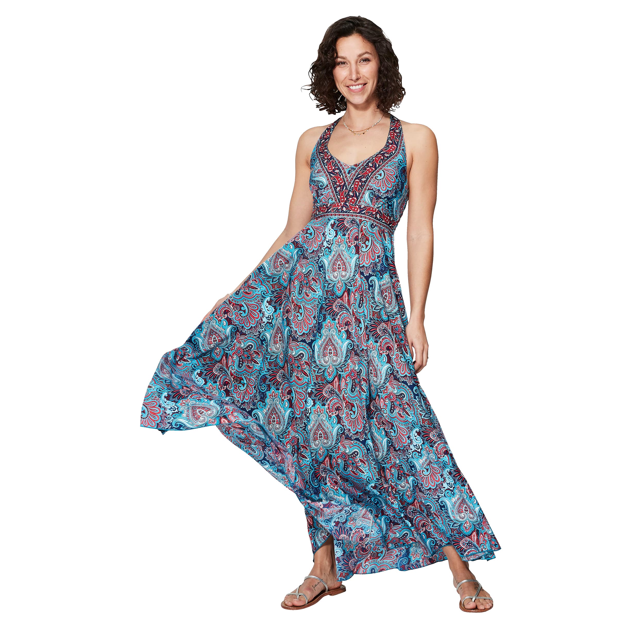 Robe été longue sans manches Gbemisola - Akoustik Online