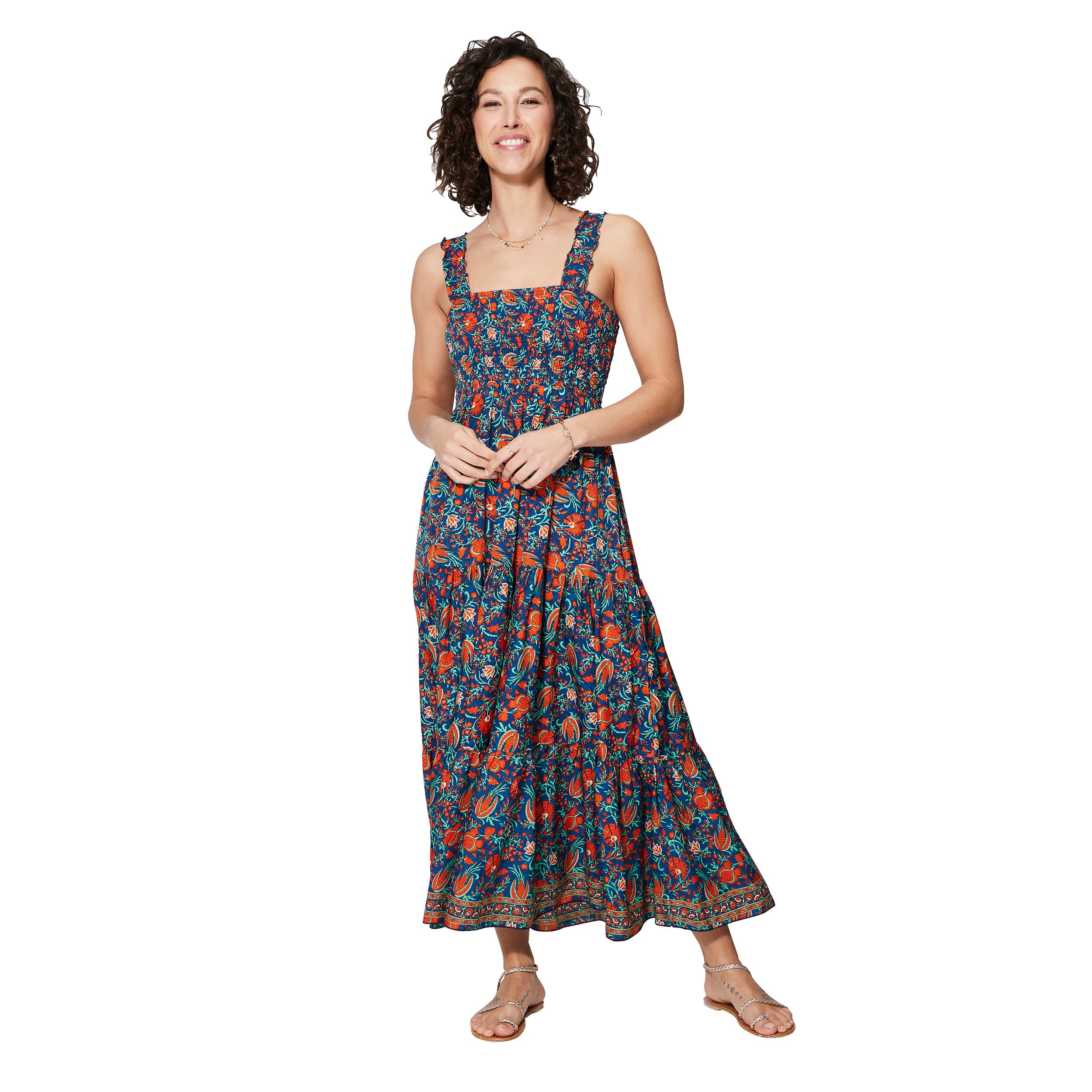 Robe été longue sans manches Conrado - Akoustik Online