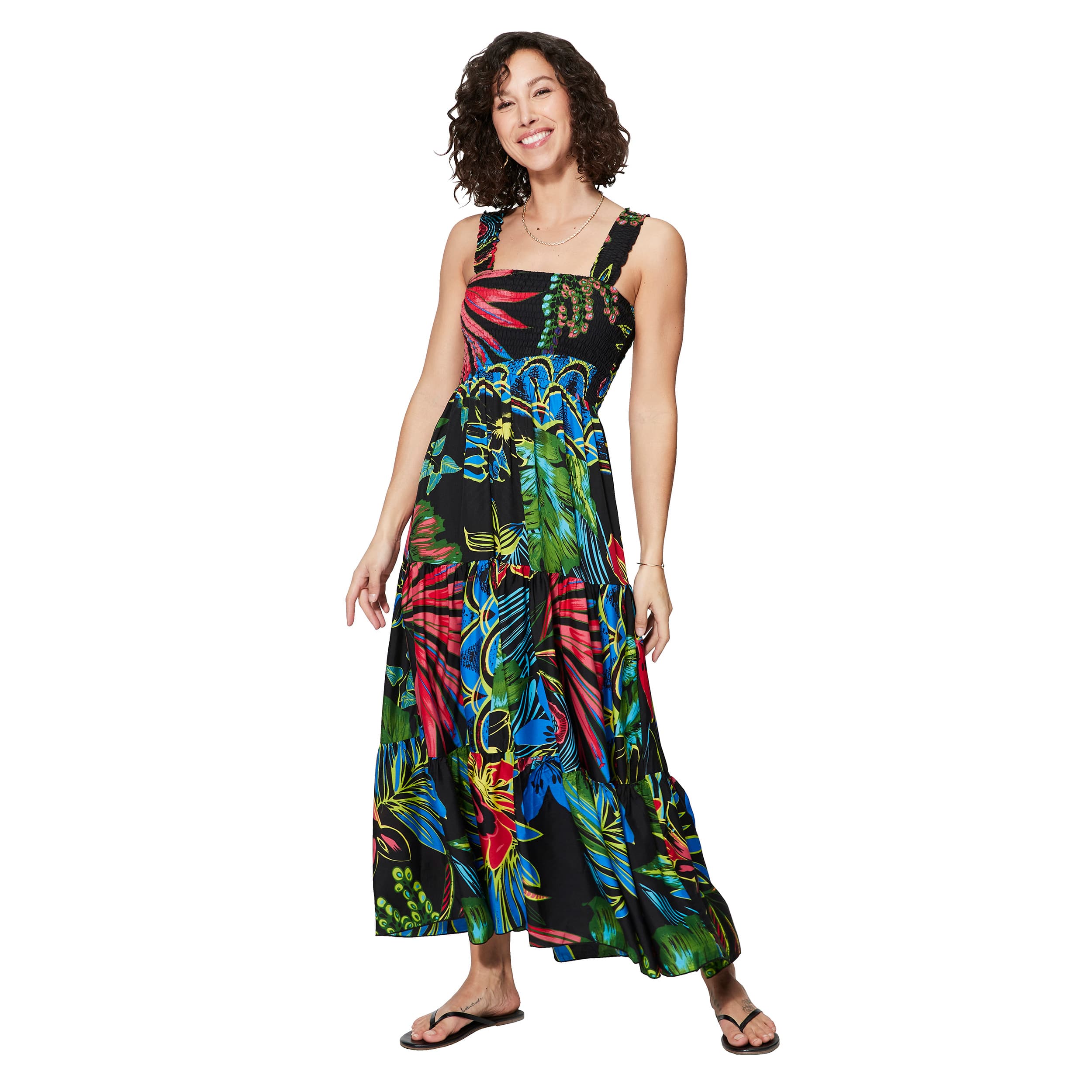 Robe été longue sans manches Janella - Akoustik Online
