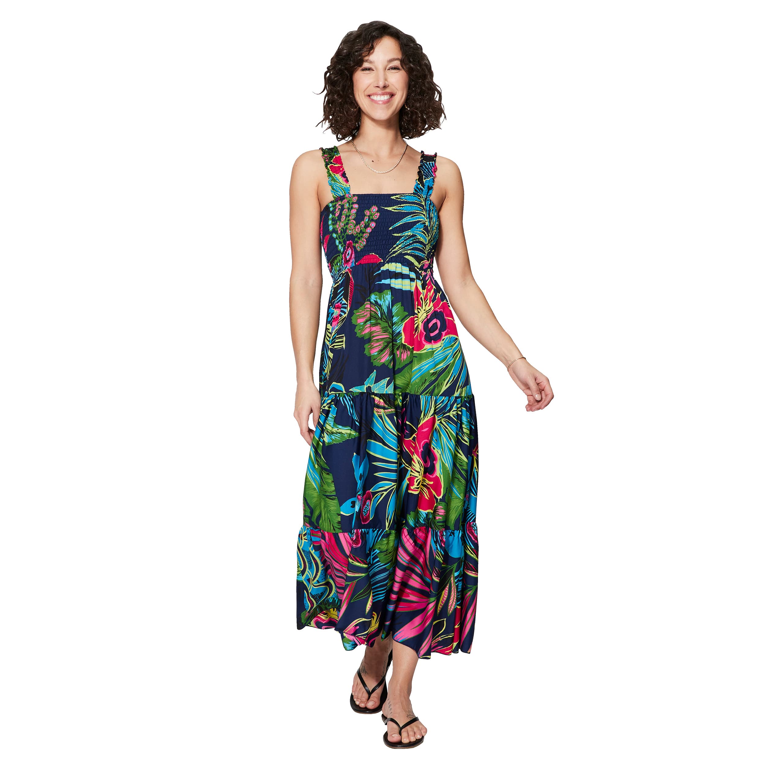 Robe été longue sans manches Inderpal - Akoustik Online