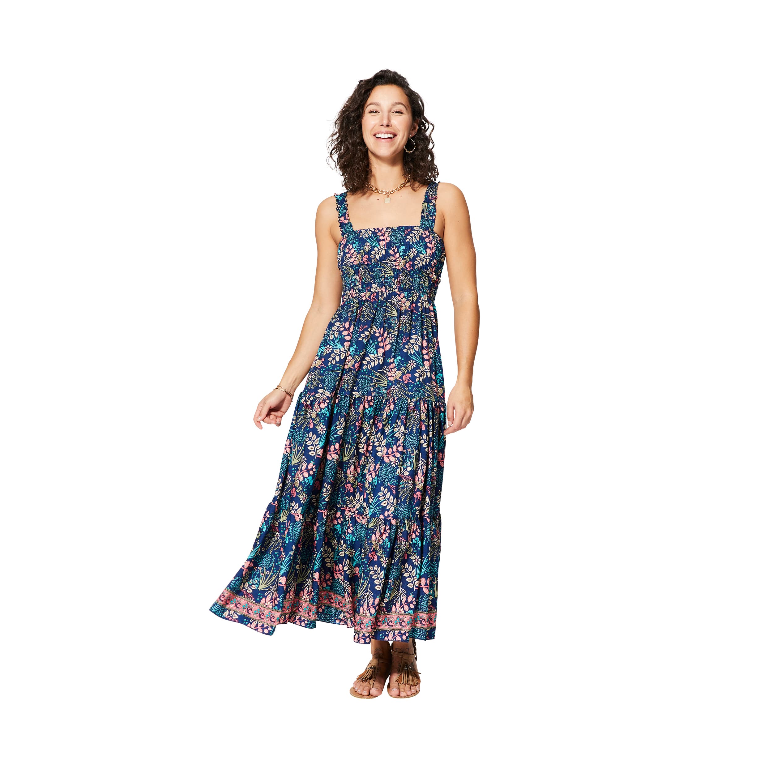 Robe été longue sans manches Niloofar - Akoustik Online